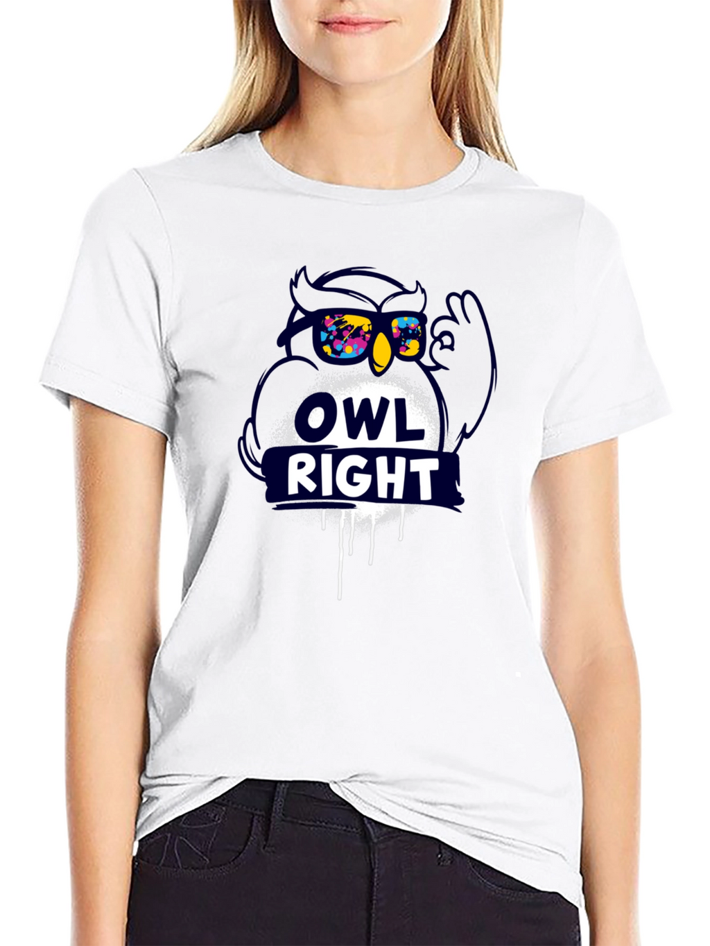 Owl Right T-Shirt - Mens Graphic Tee