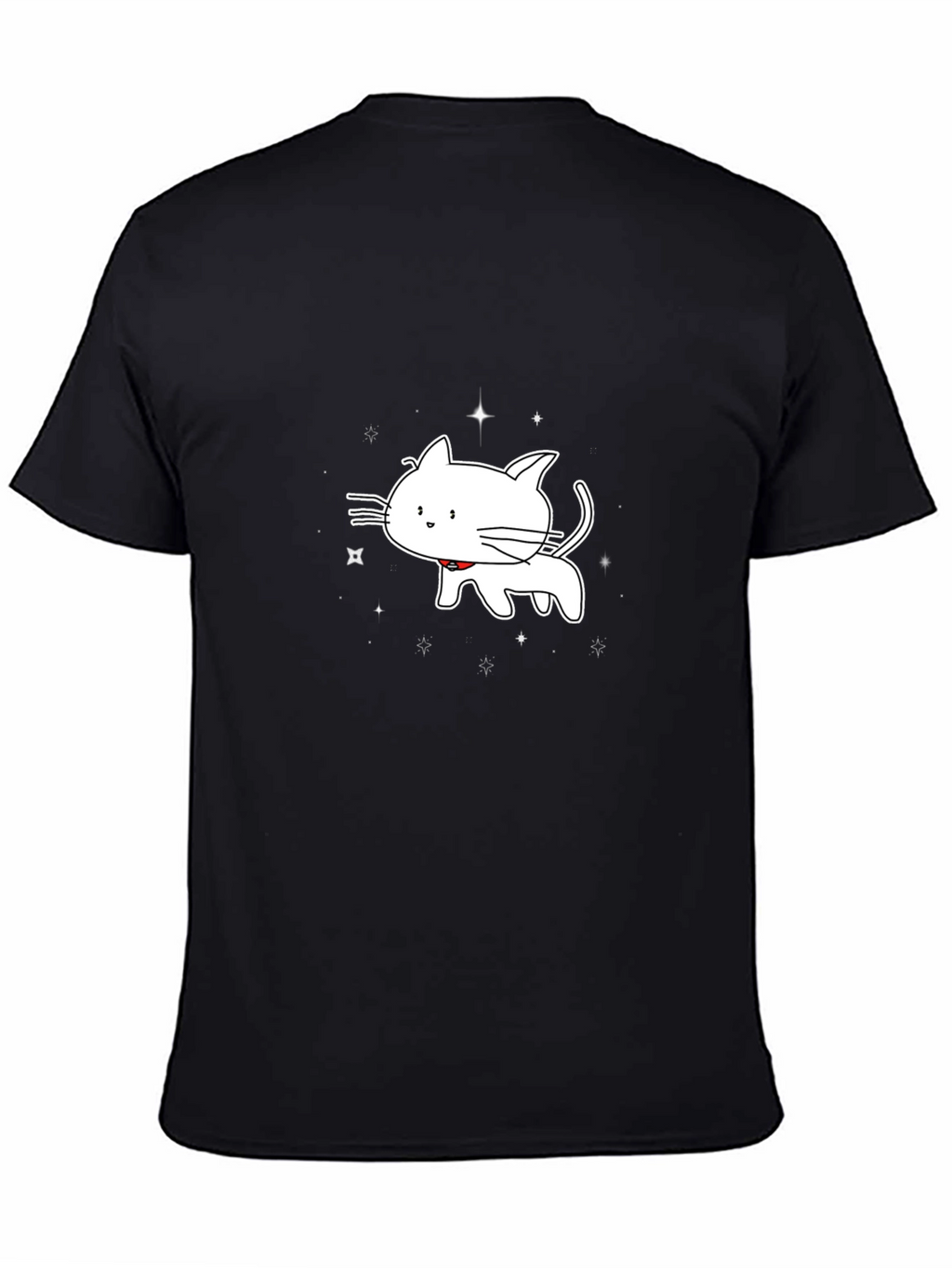 Cute Cartoon Cat T-Shirt