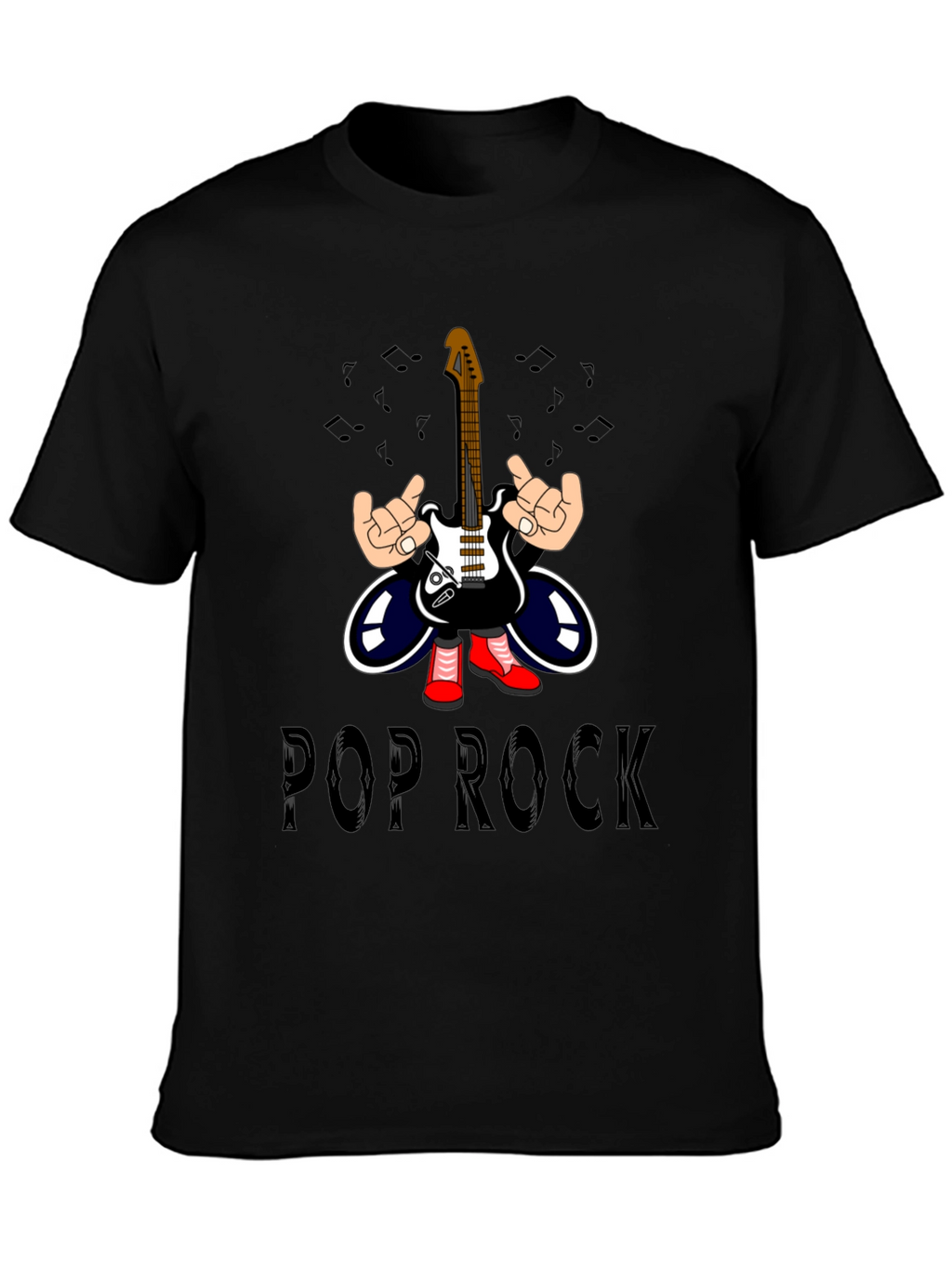Pop Rock Graphic Tee - Music Lovers T-Shirt