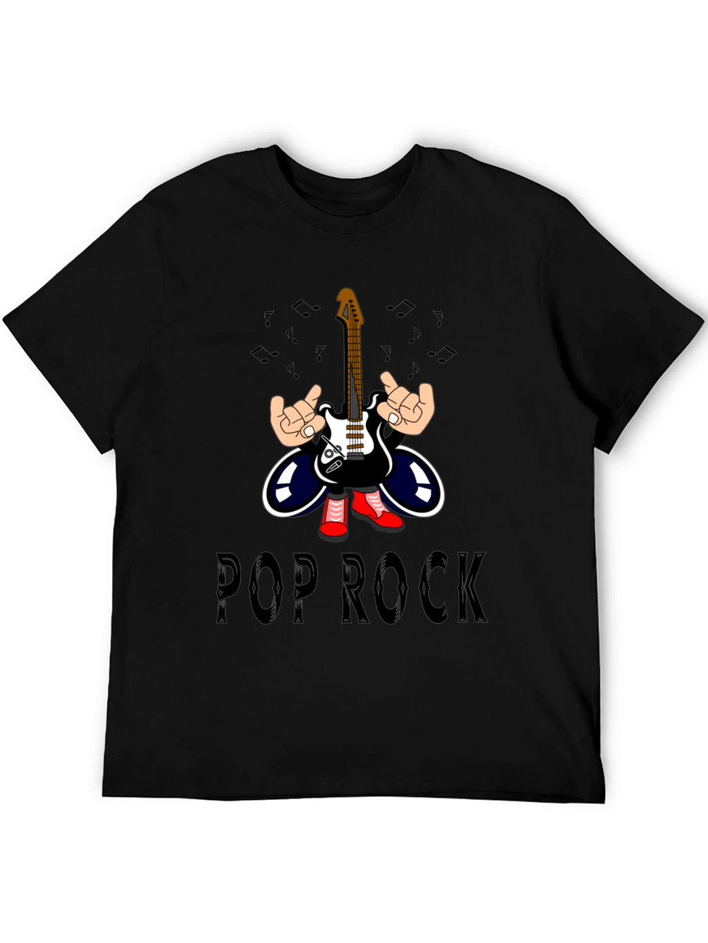 Pop Rock Graphic Tee - Music Lovers T-Shirt