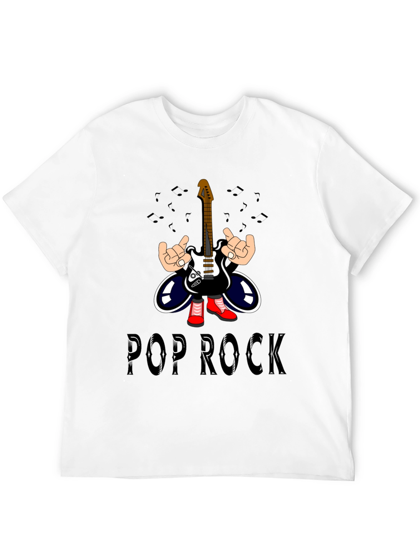Pop Rock Graphic Tee - Music Lovers T-Shirt