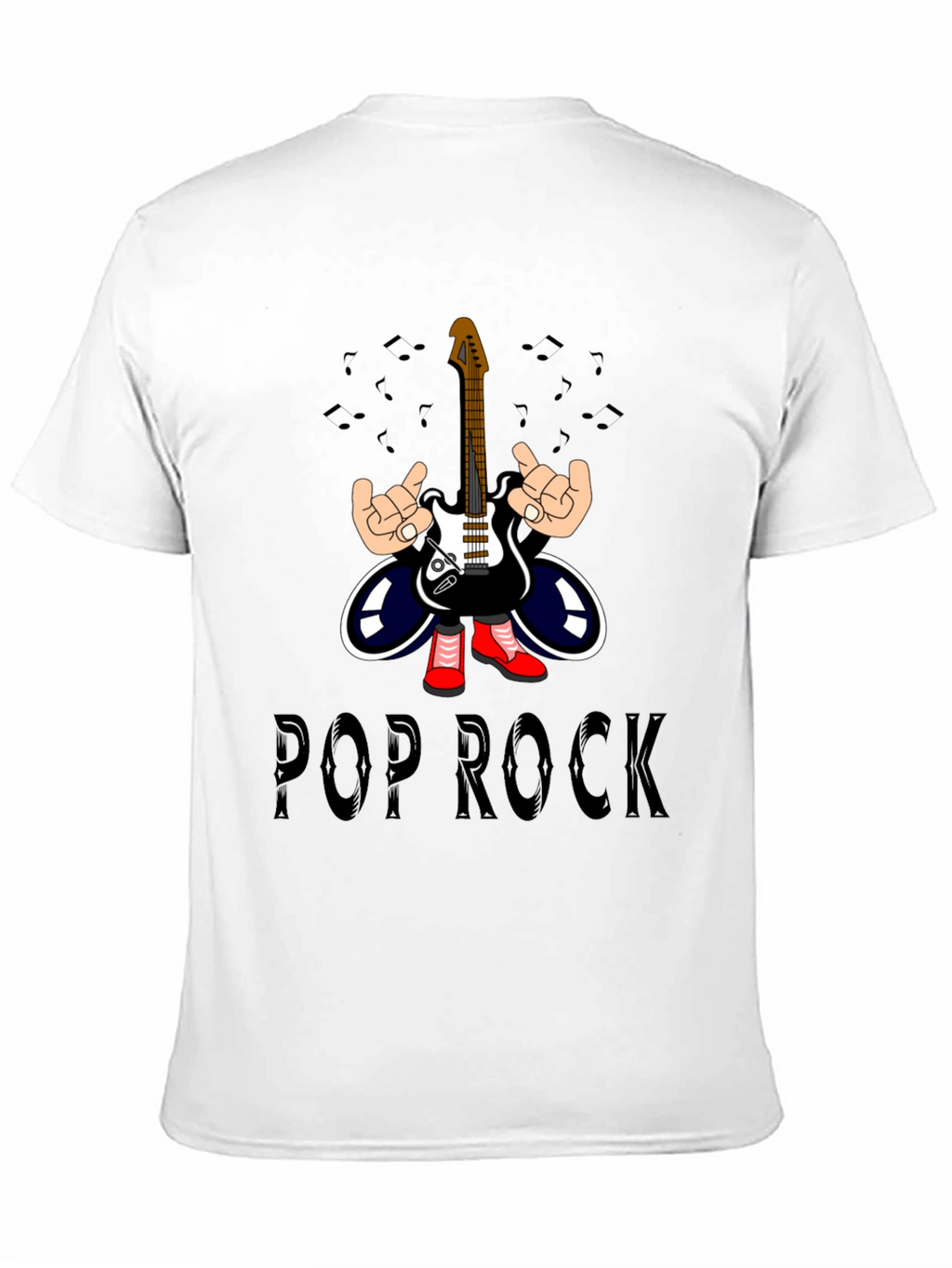 Pop Rock Graphic Tee - Music Lovers T-Shirt