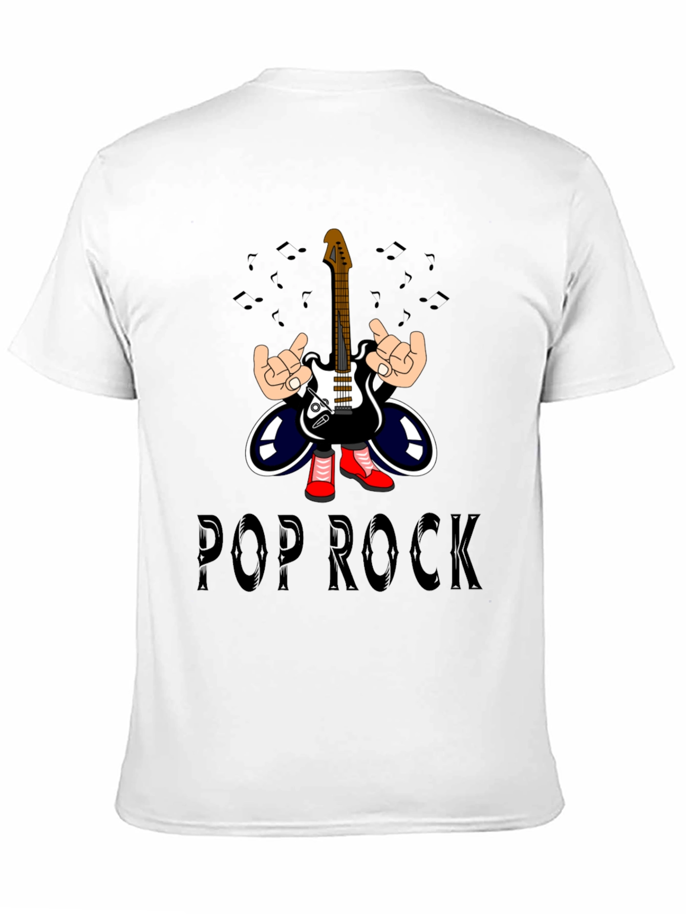 Pop Rock Graphic Tee - Music Lovers T-Shirt