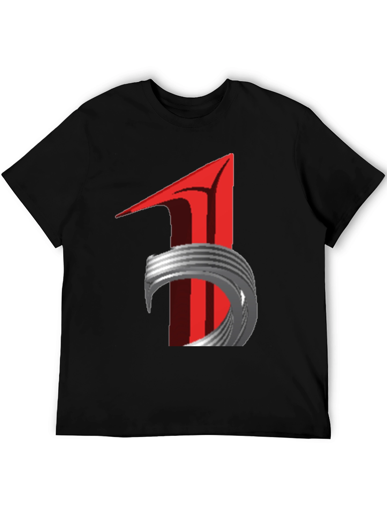 Abstract Graphic Print T-Shirt - Modern Streetwear