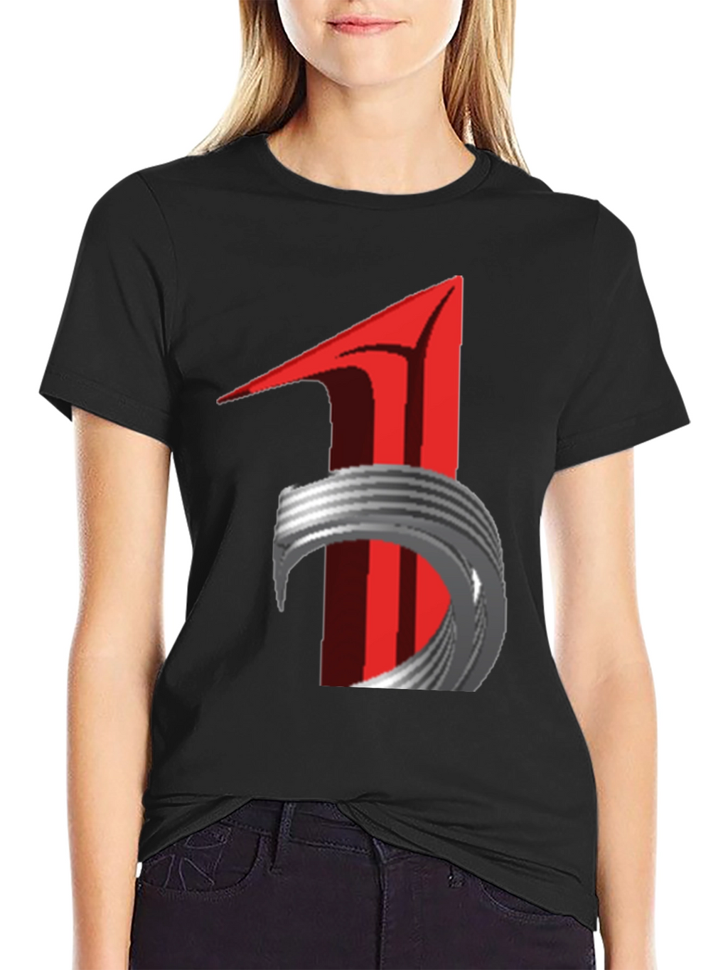 Abstract Graphic Print T-Shirt - Modern Streetwear