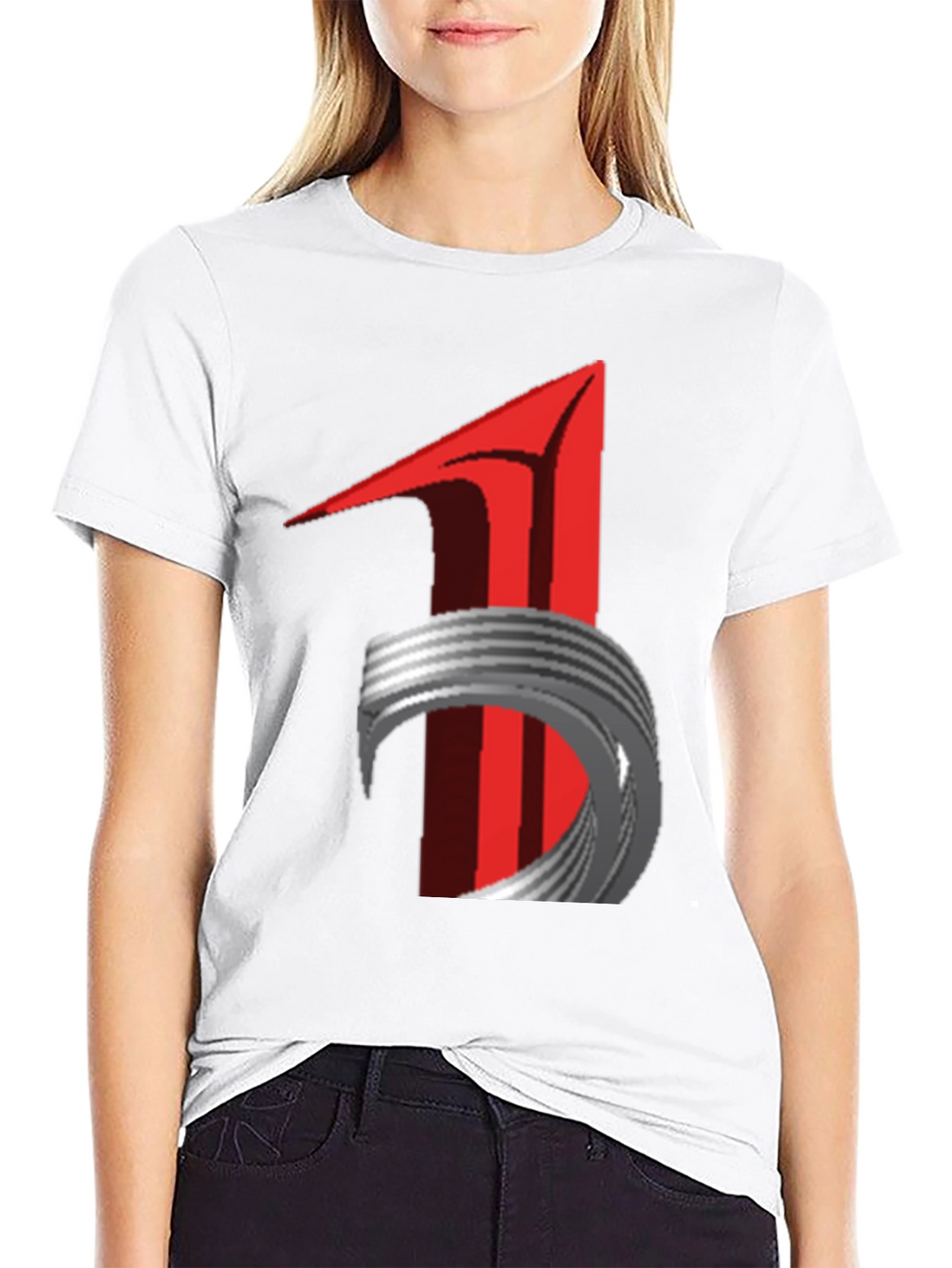 Abstract Graphic Print T-Shirt - Modern Streetwear