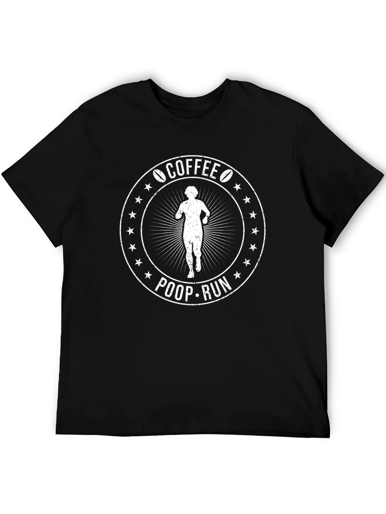 Coffee Poop Run Graphic T-Shirt