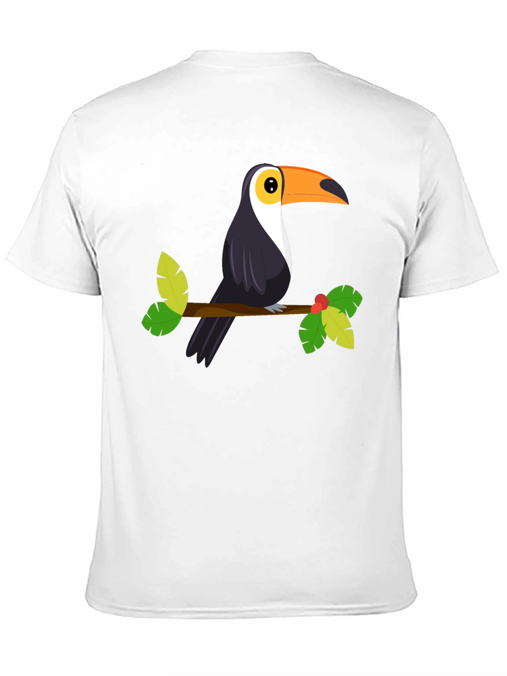 Toucan Graphic Tee - Tropical Bird Design