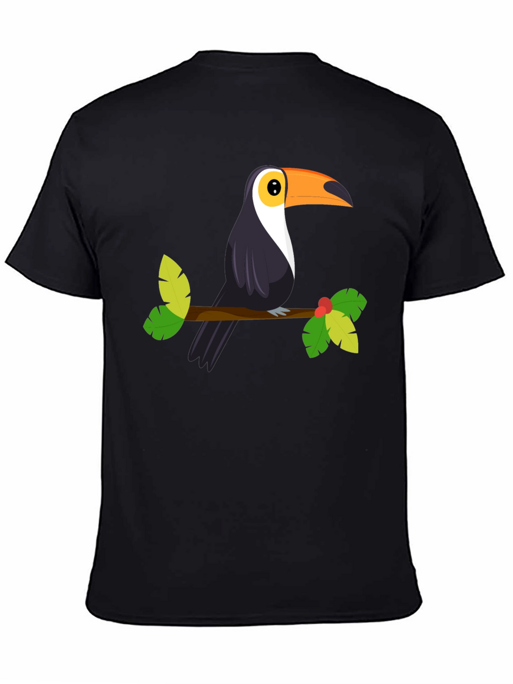 Toucan Graphic Tee - Tropical Bird Design