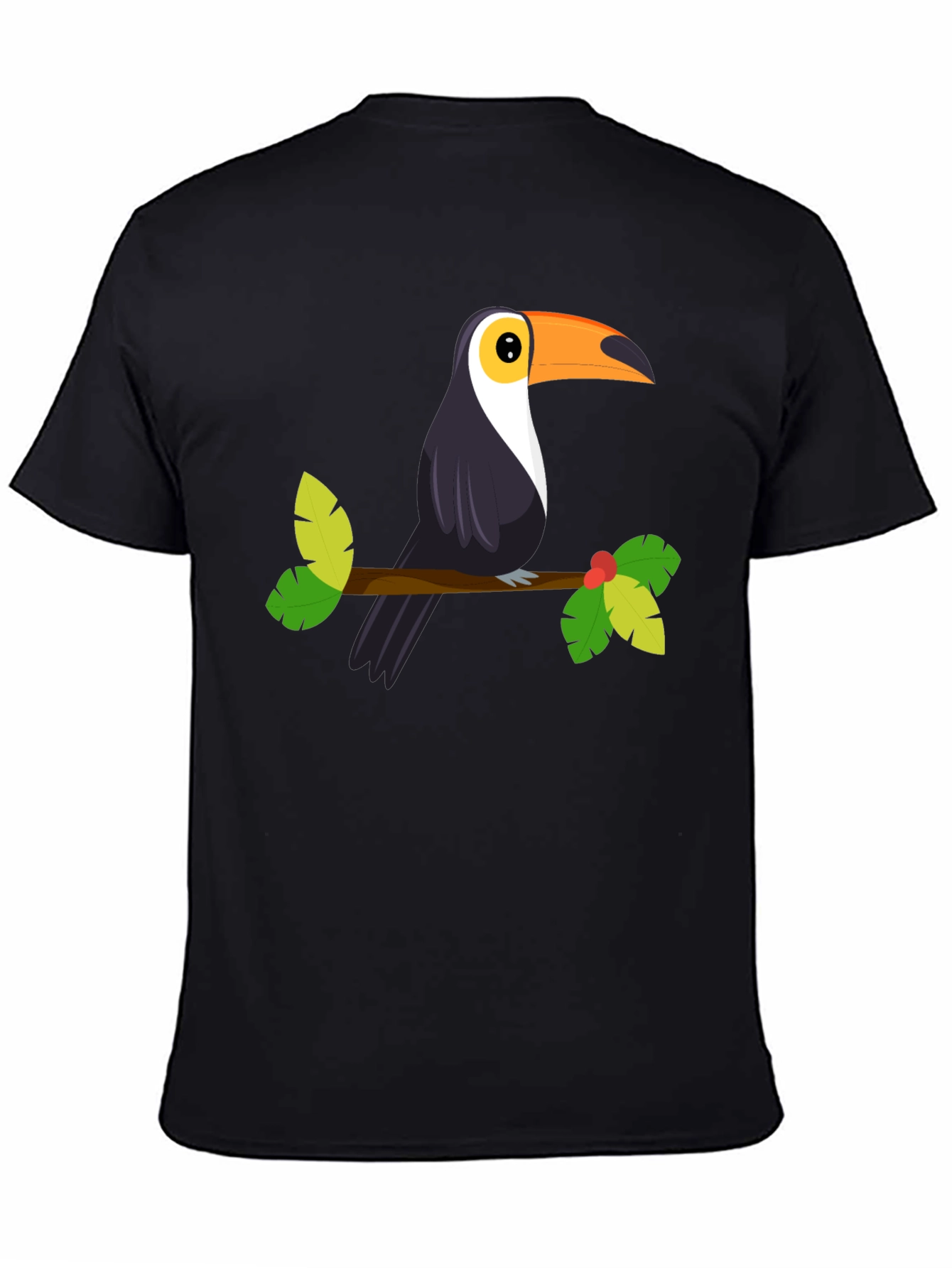 Toucan Graphic Tee - Tropical Bird Design