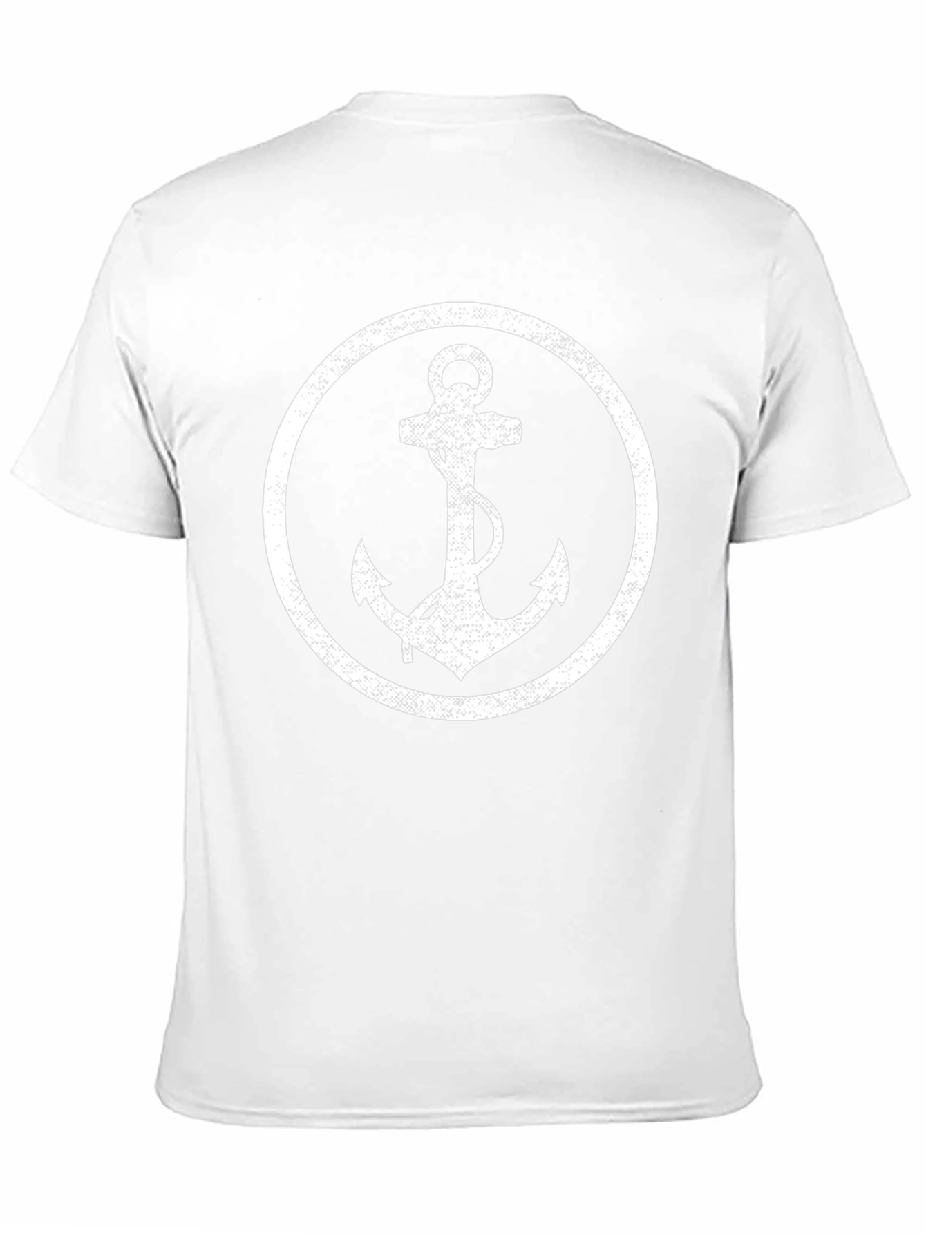 Nautical Anchor T-Shirt - Classic Black Tee