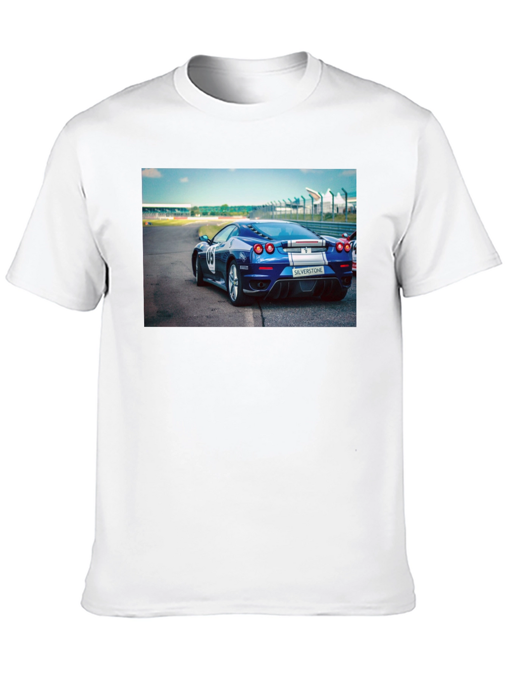 Sleek Blue Car T-Shirt