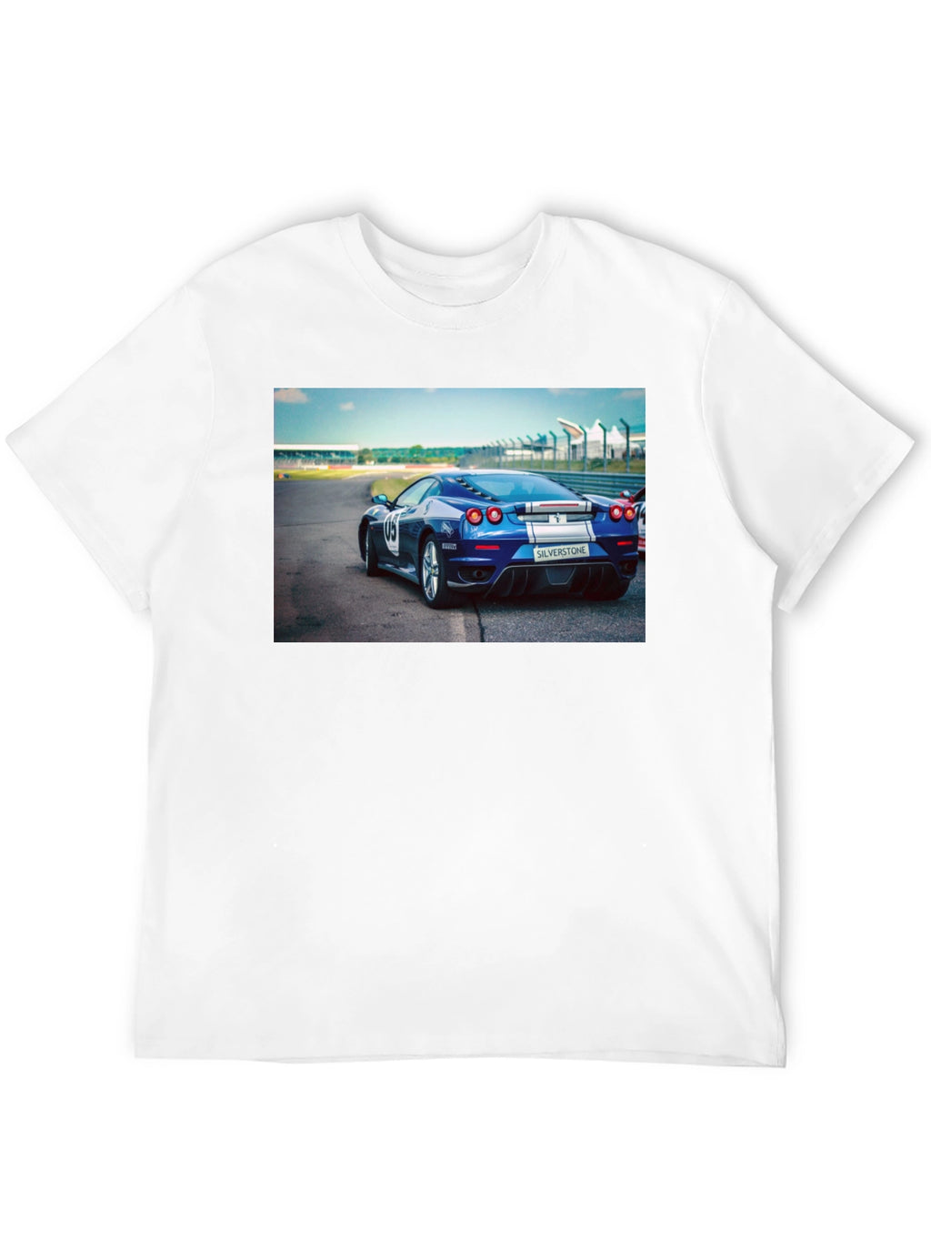 Sleek Blue Car T-Shirt