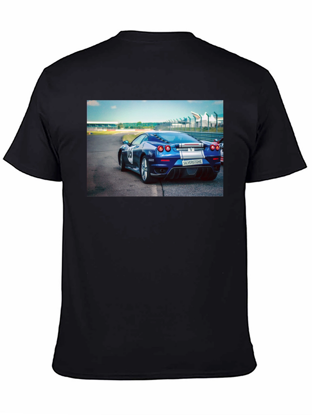 Sleek Blue Car T-Shirt