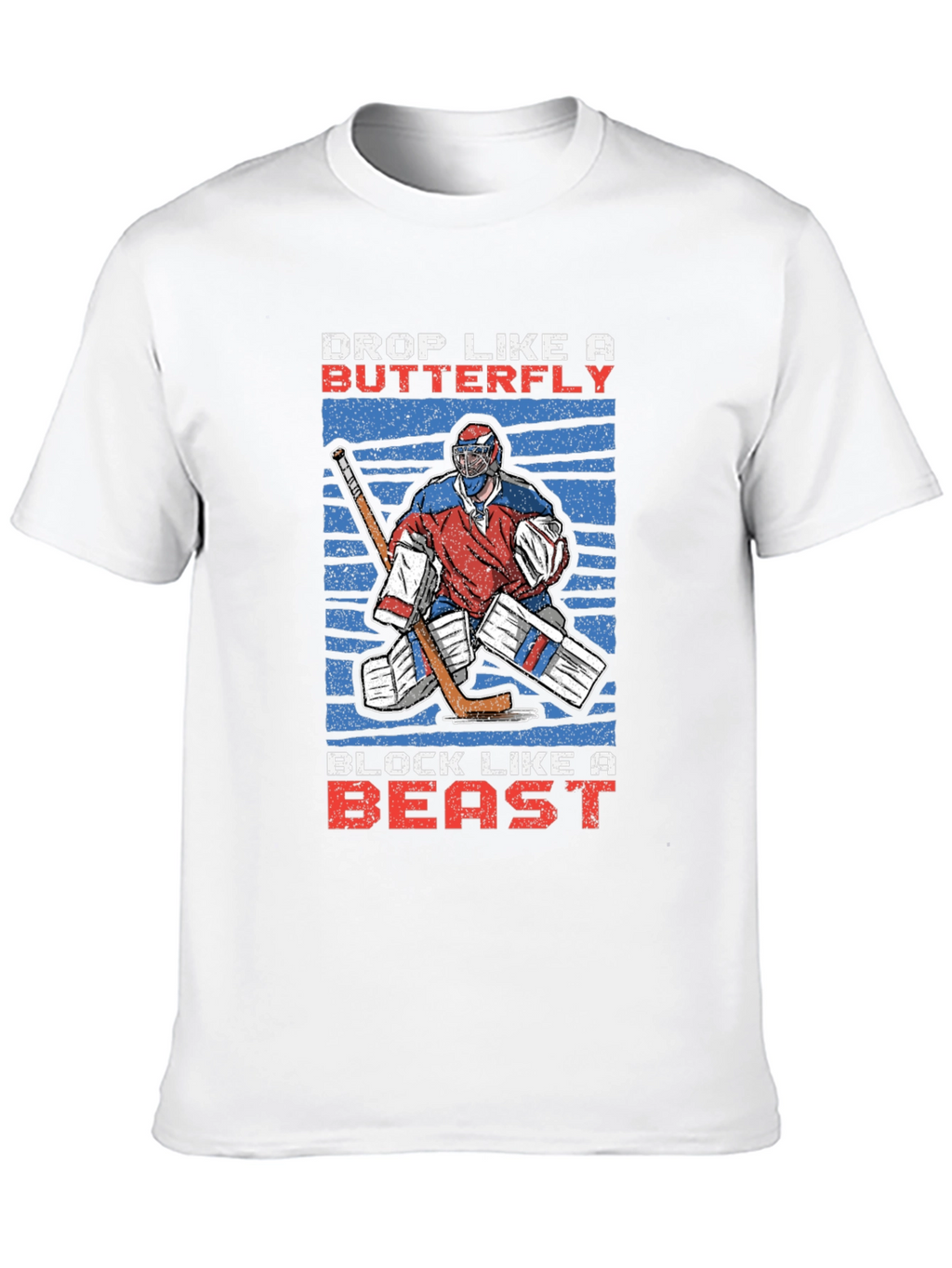 Hockey Goalie Graphic T-Shirt