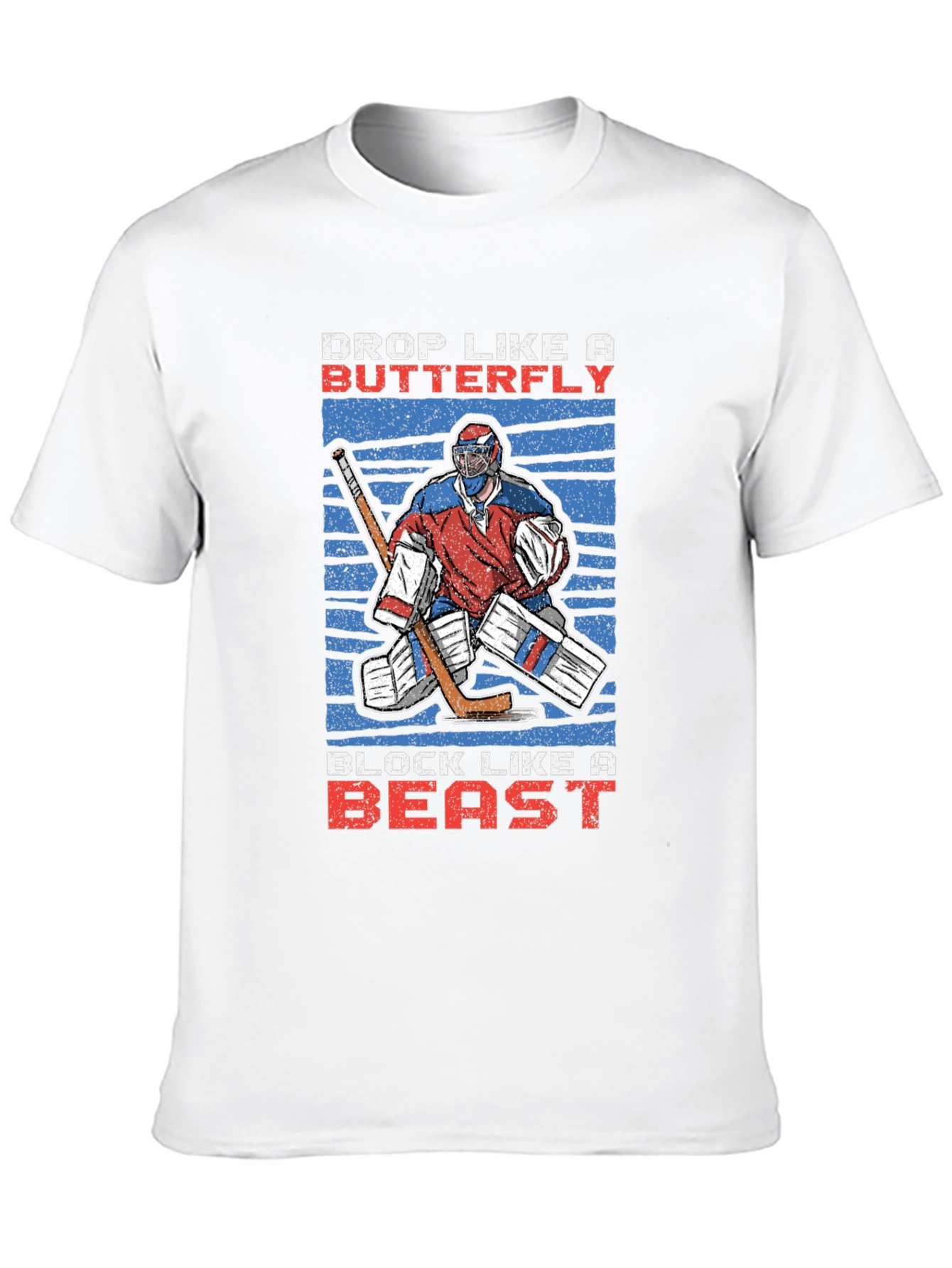 Hockey Goalie Graphic T-Shirt