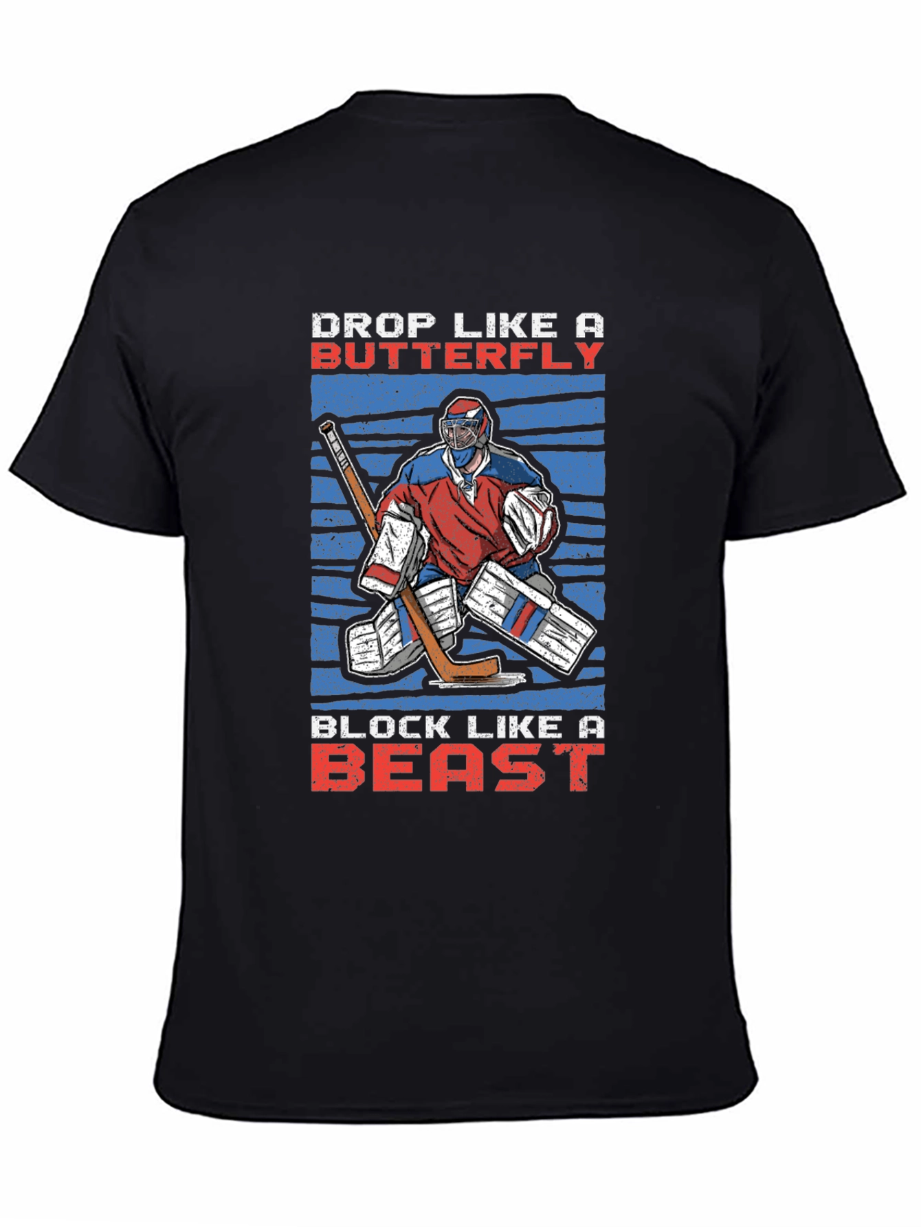 Hockey Goalie Graphic T-Shirt
