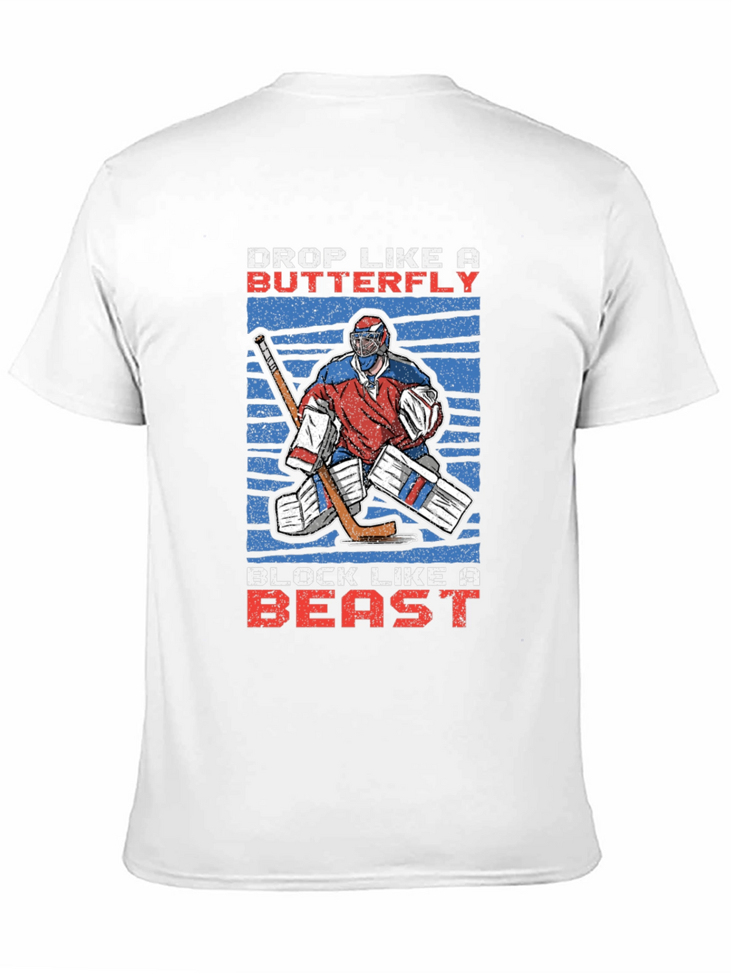Hockey Goalie Graphic T-Shirt