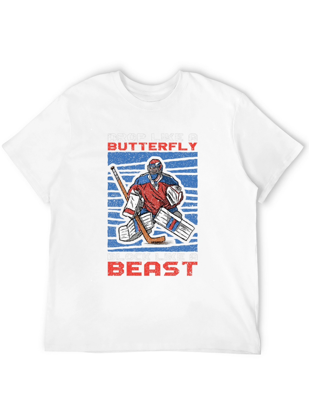 Hockey Goalie Graphic T-Shirt
