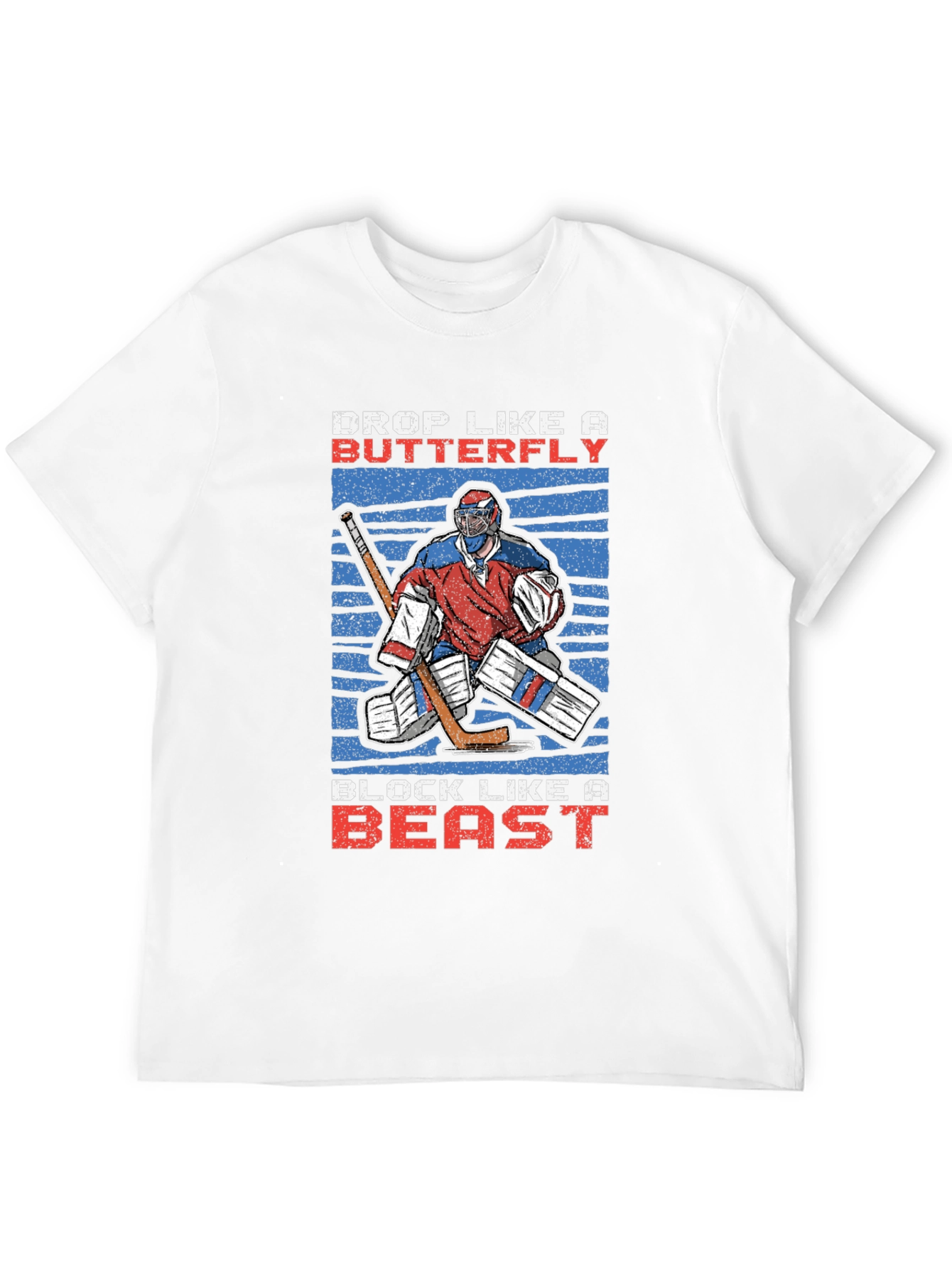 Hockey Goalie Graphic T-Shirt