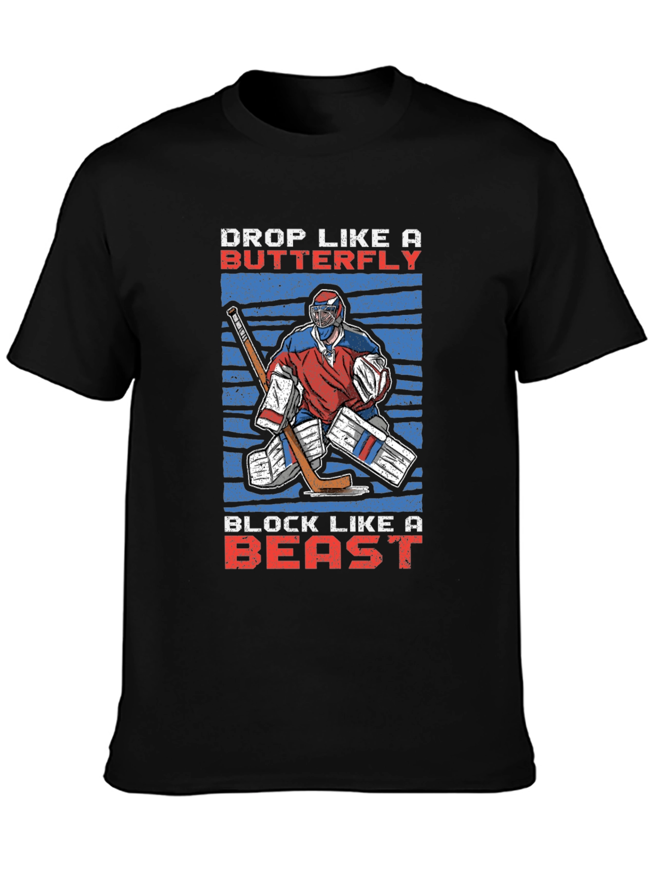 Hockey Goalie Graphic T-Shirt
