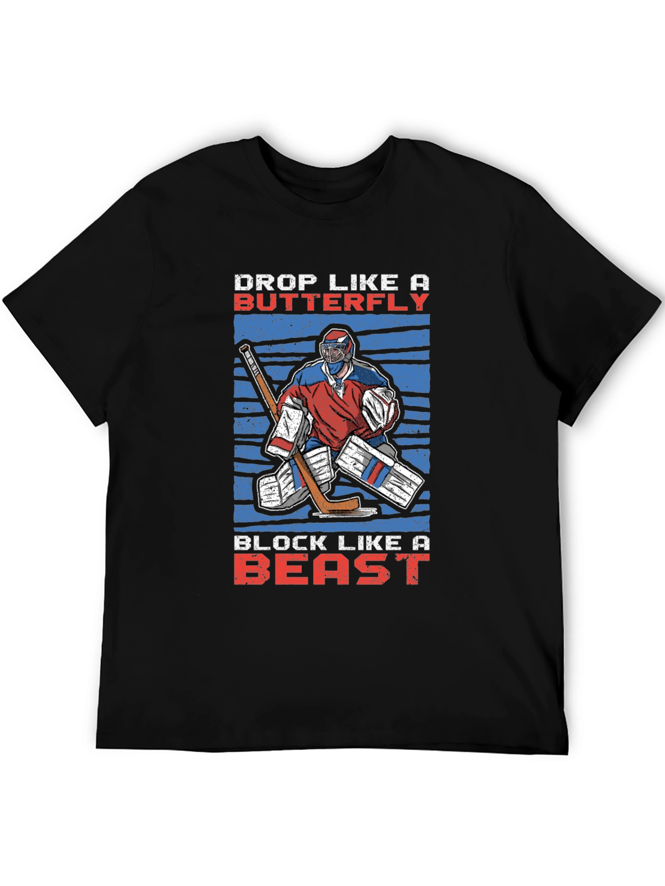 Hockey Goalie Graphic T-Shirt