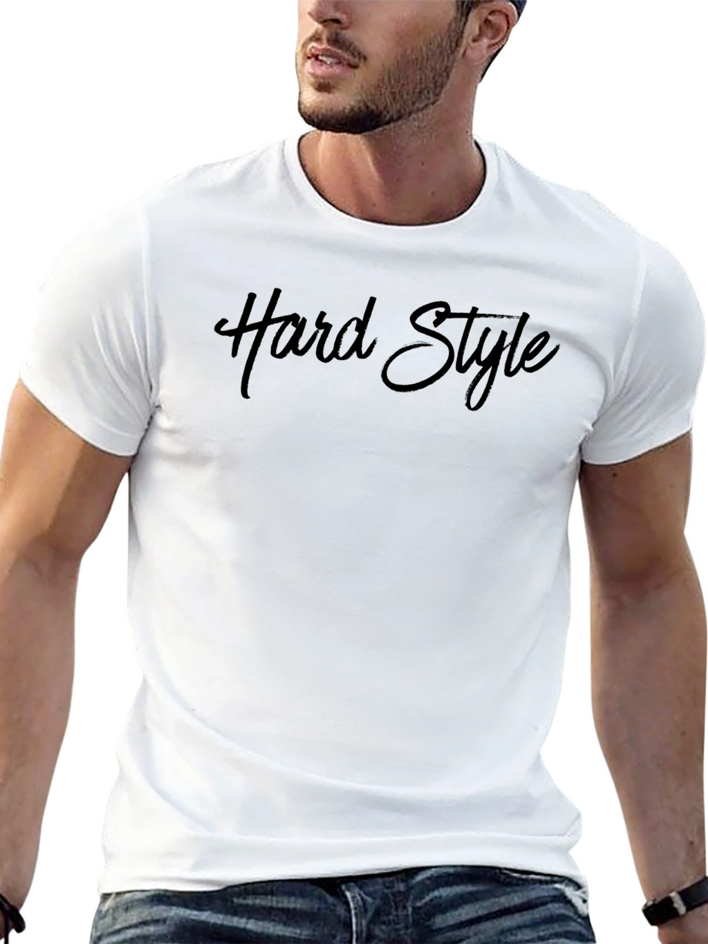 Hard Style Black T-Shirt - Casual Fashion