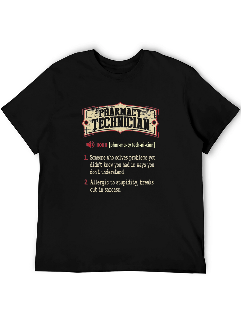 Pharmacy Technician Definition T-Shirt