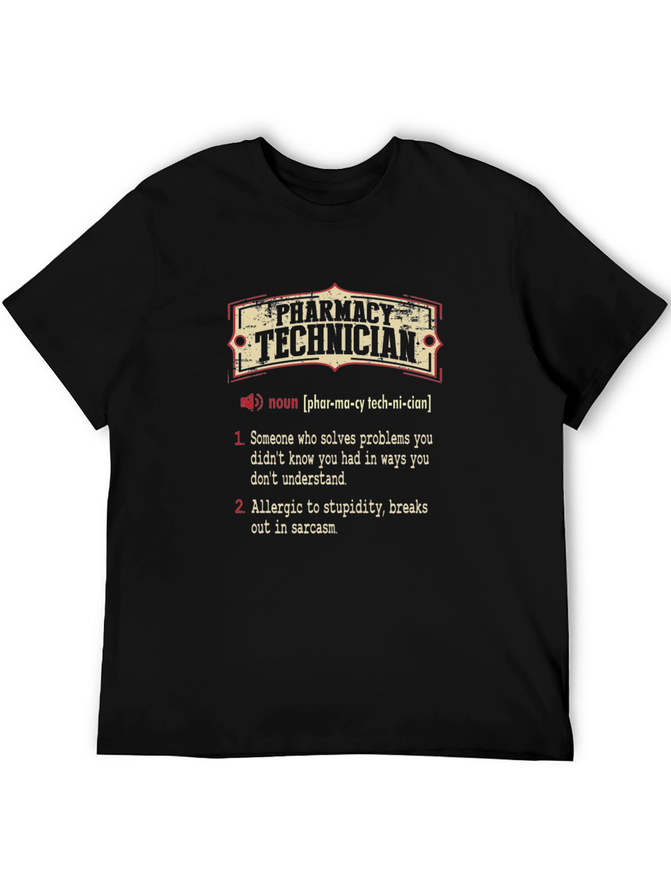 Pharmacy Technician Definition T-Shirt