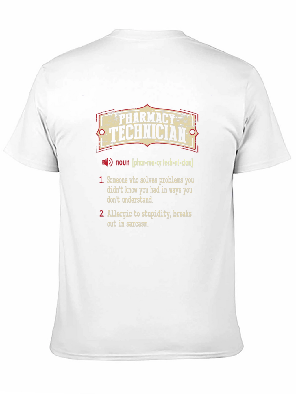 Pharmacy Technician Definition T-Shirt