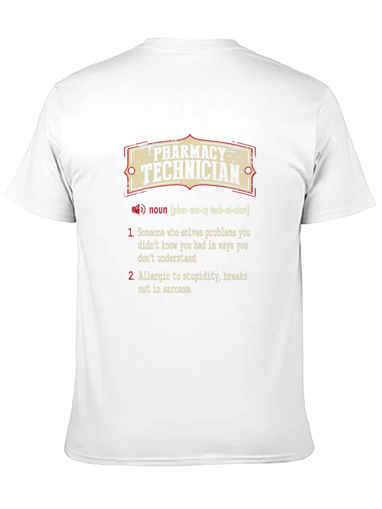 Pharmacy Technician Definition T-Shirt