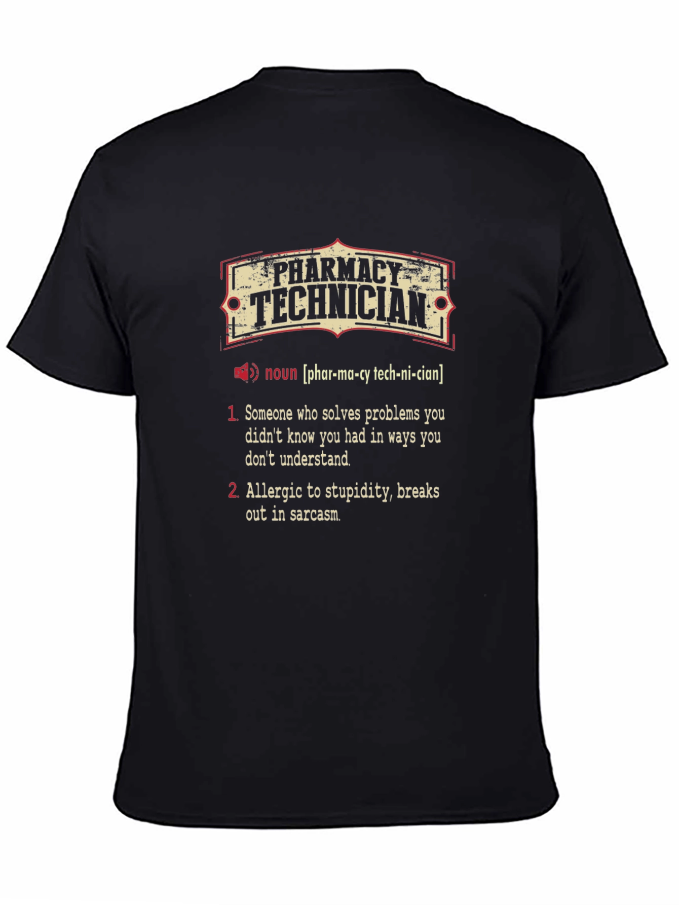 Pharmacy Technician Definition T-Shirt
