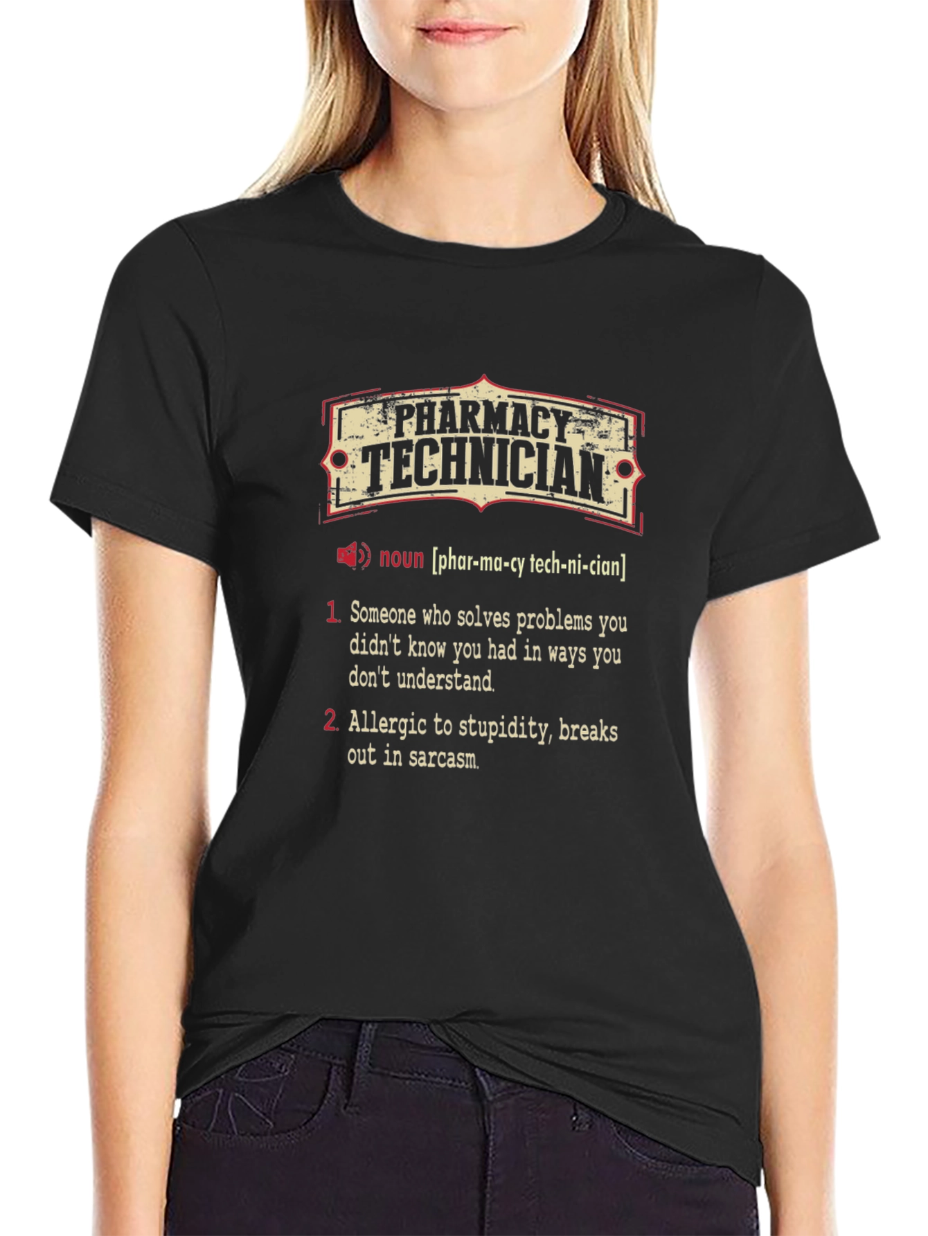 Pharmacy Technician Definition T-Shirt