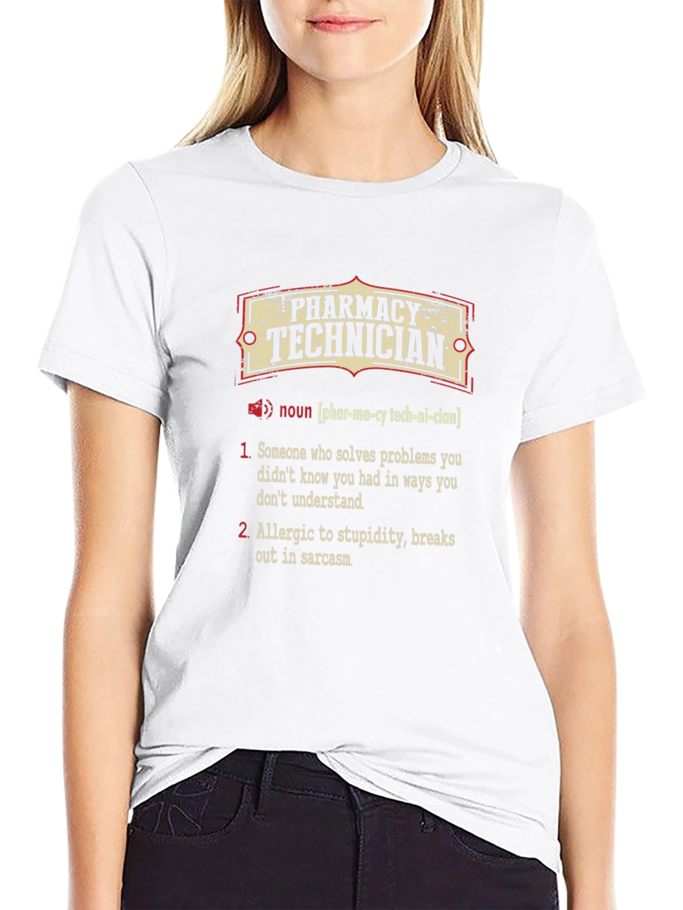 Pharmacy Technician Definition T-Shirt