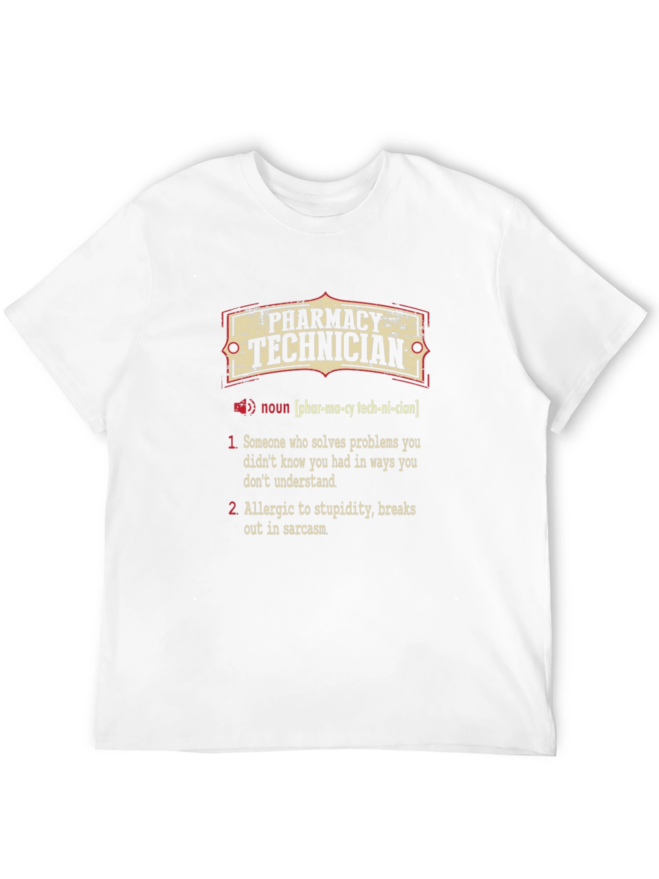 Pharmacy Technician Definition T-Shirt