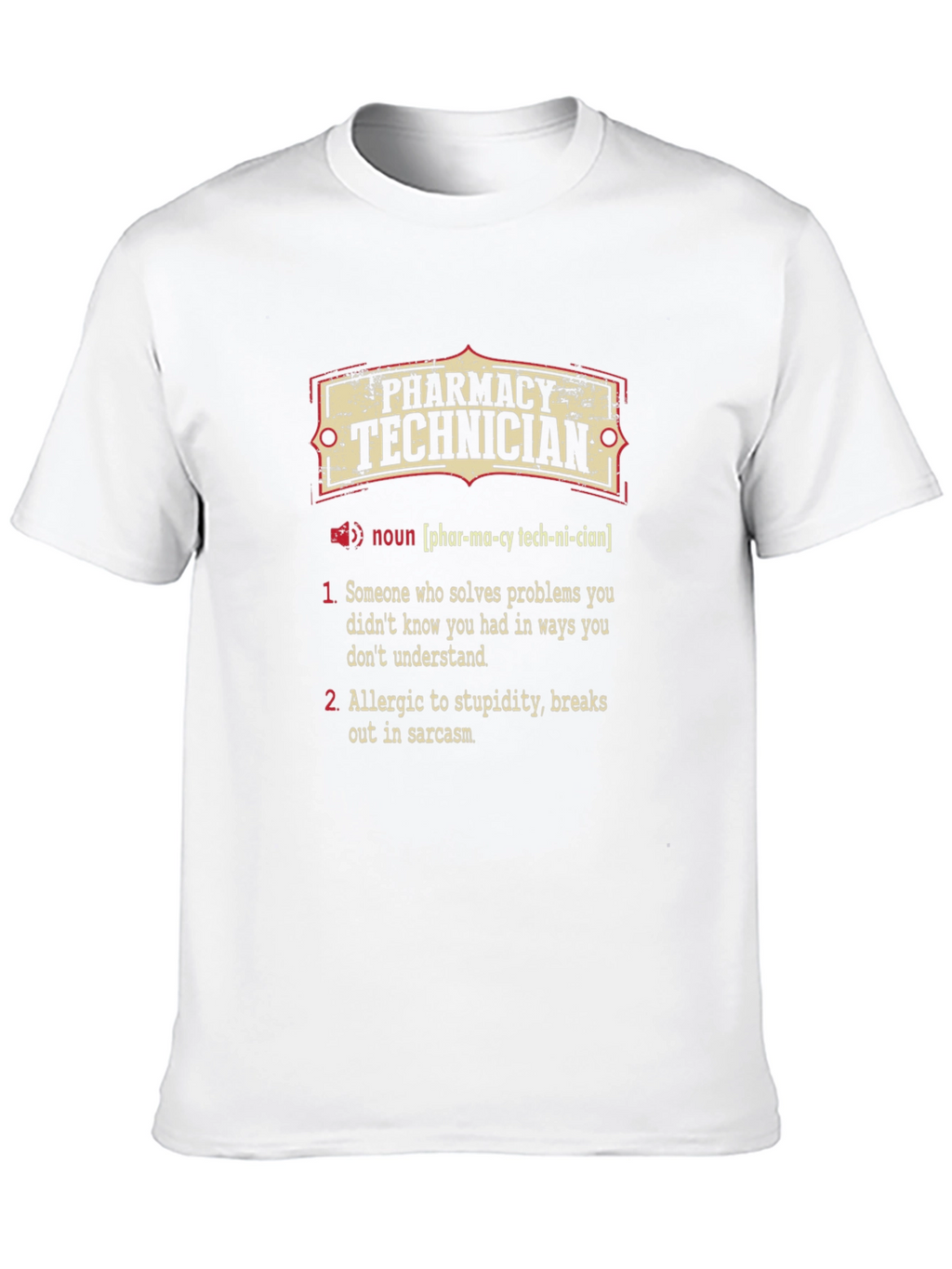 Pharmacy Technician Definition T-Shirt