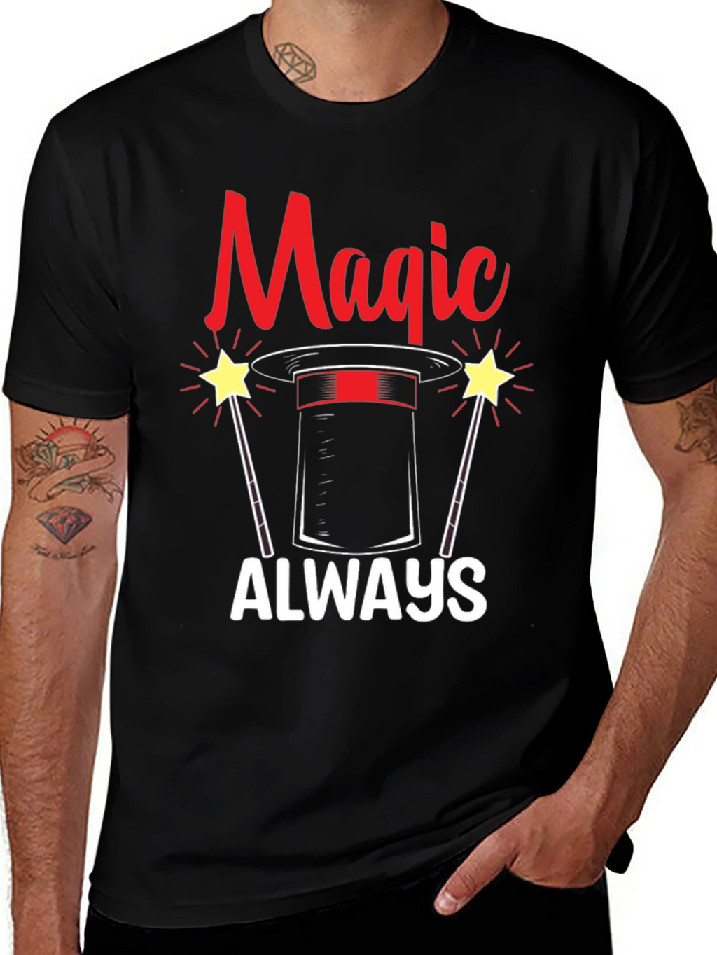 Magic Always T-Shirt - Novelty Graphic Tee