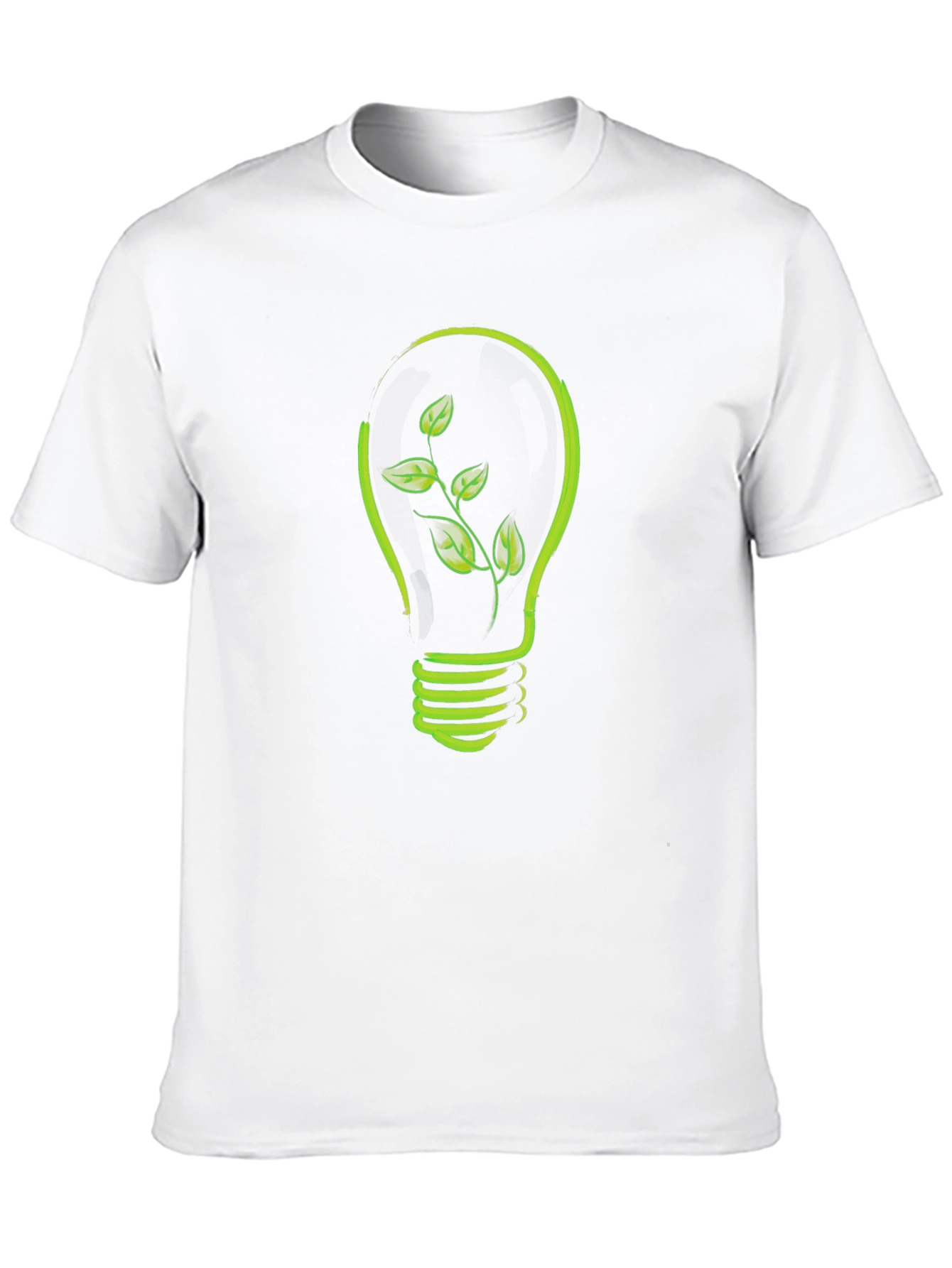 Eco-Friendly Bulb Tee - Black