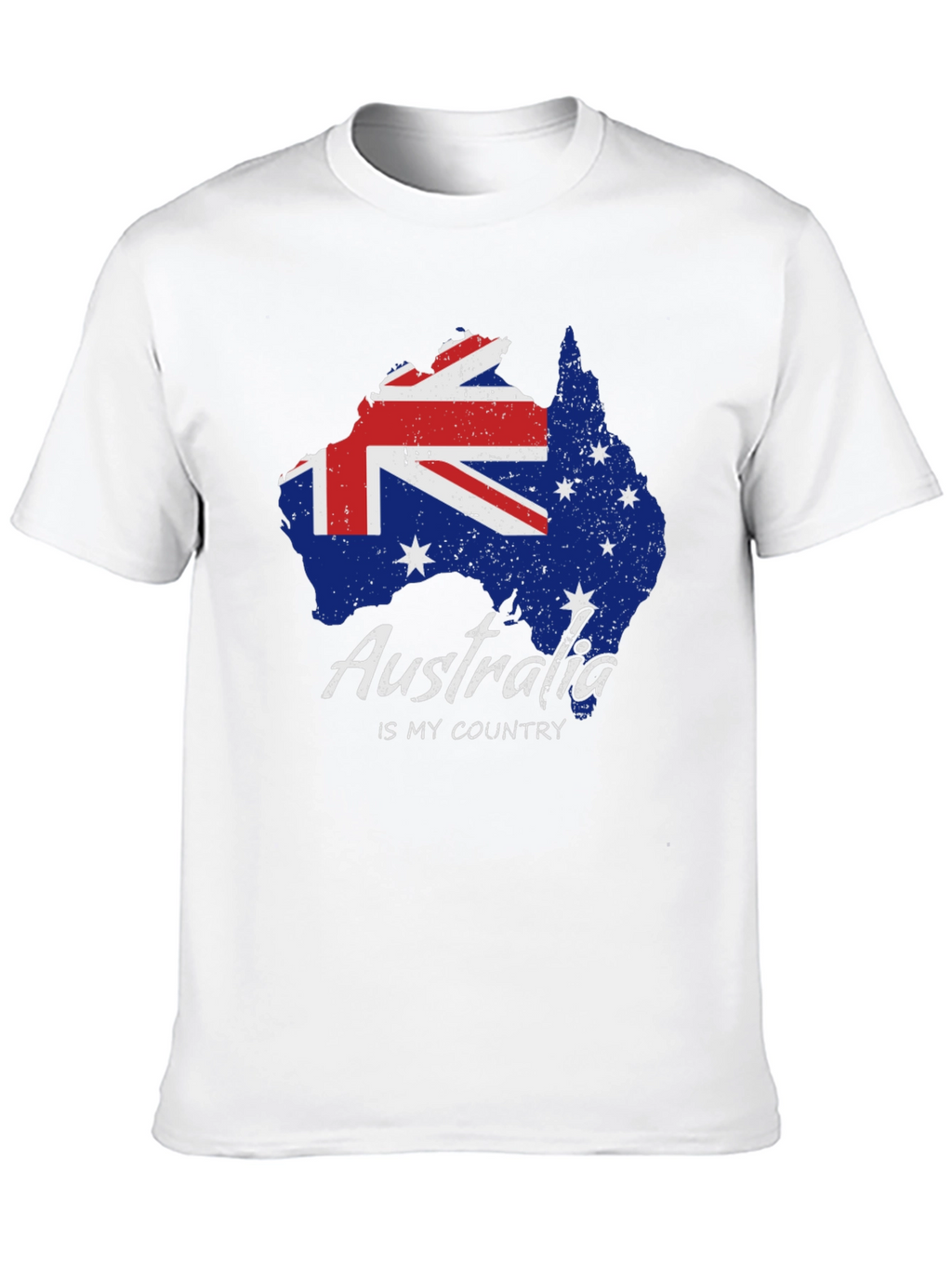 Australia Map Flag T-Shirt - Country Pride Tee