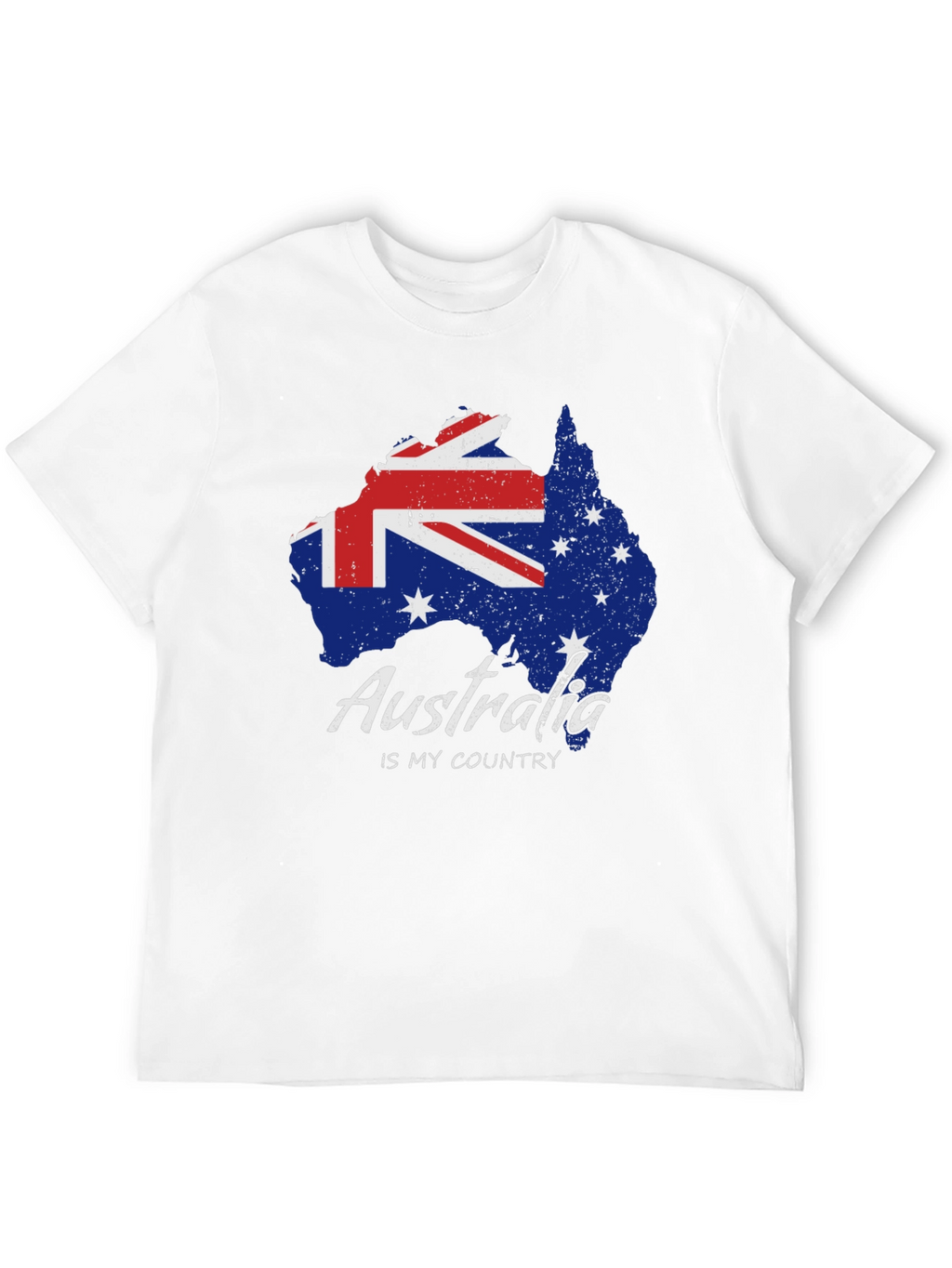 Australia Map Flag T-Shirt - Country Pride Tee