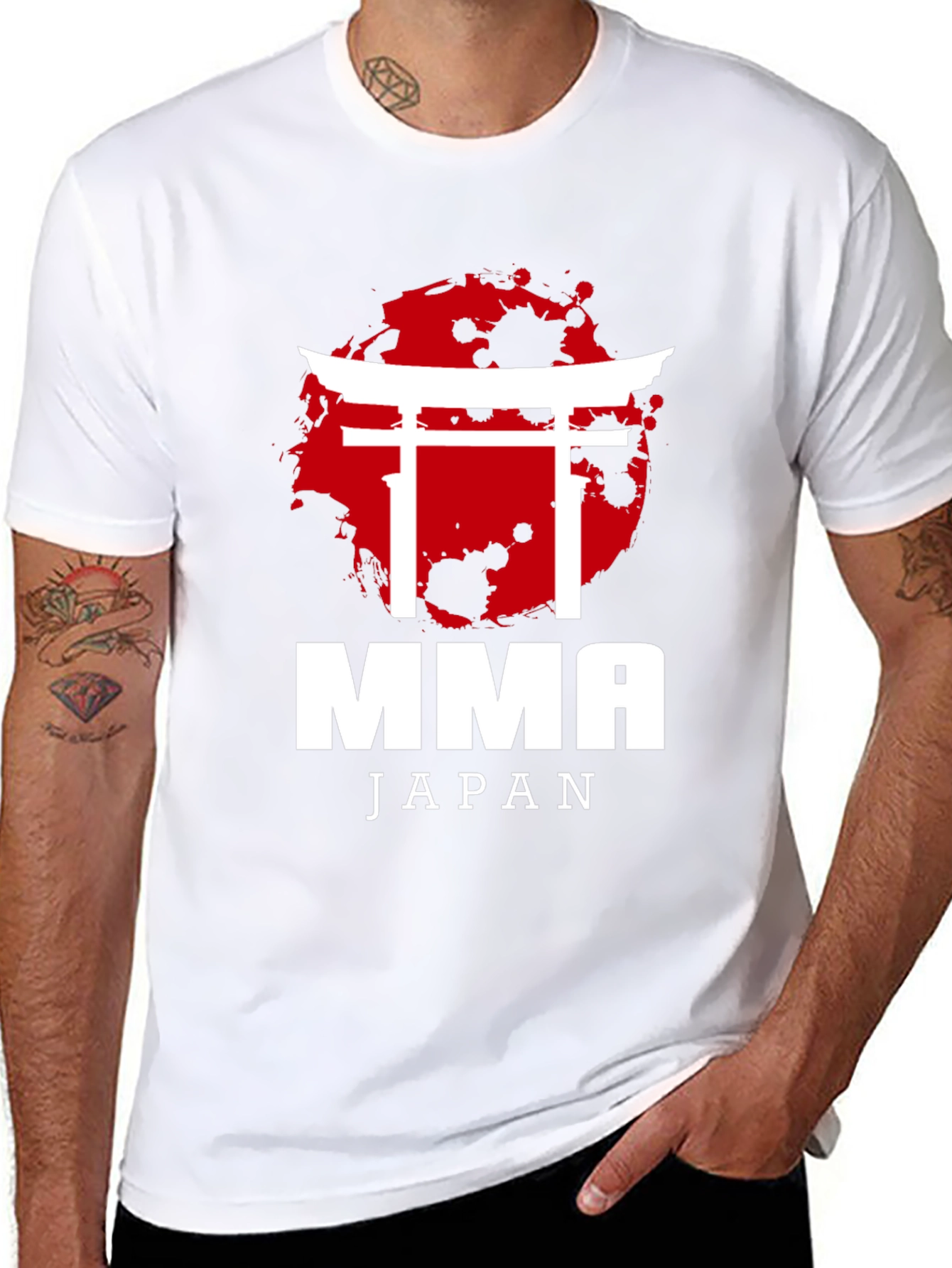 MMA Japan Graphic Black T-Shirt