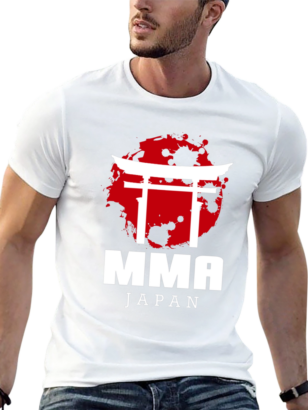 MMA Japan Graphic Black T-Shirt
