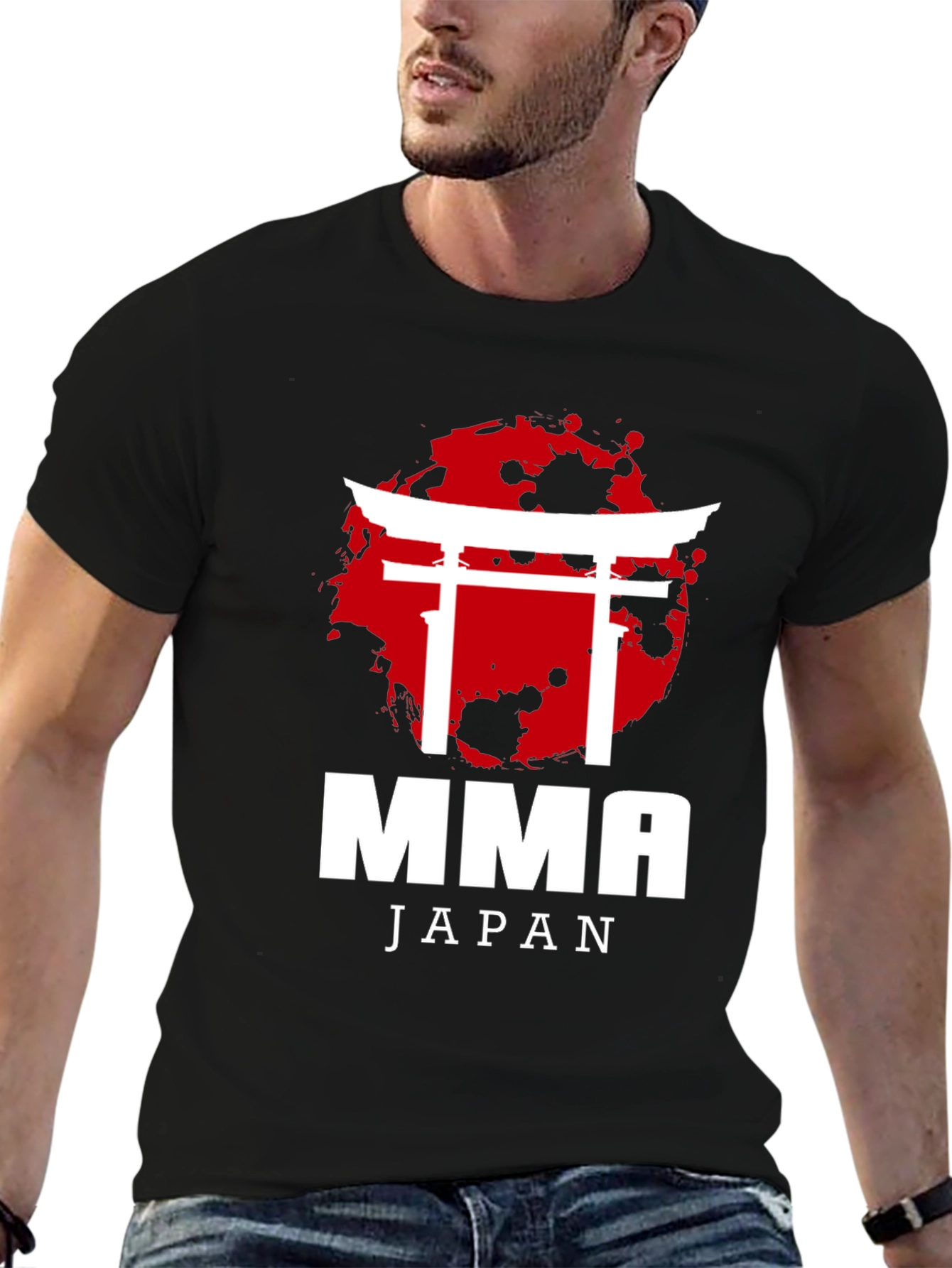 MMA Japan Graphic Black T-Shirt