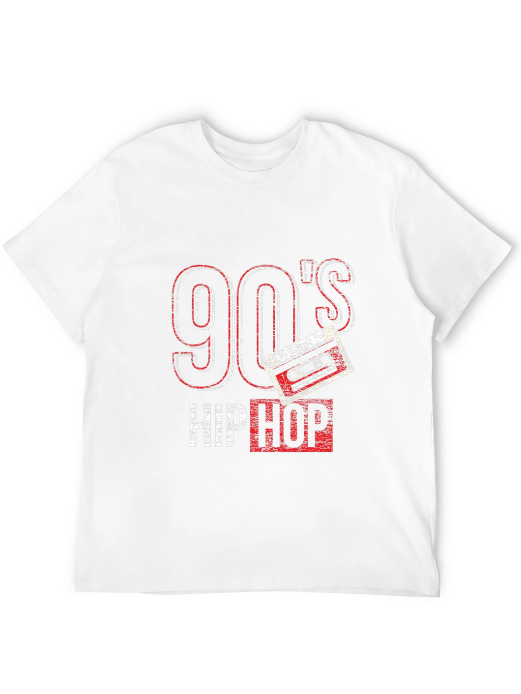 90s Hip Hop Cassette Graphic T-Shirt