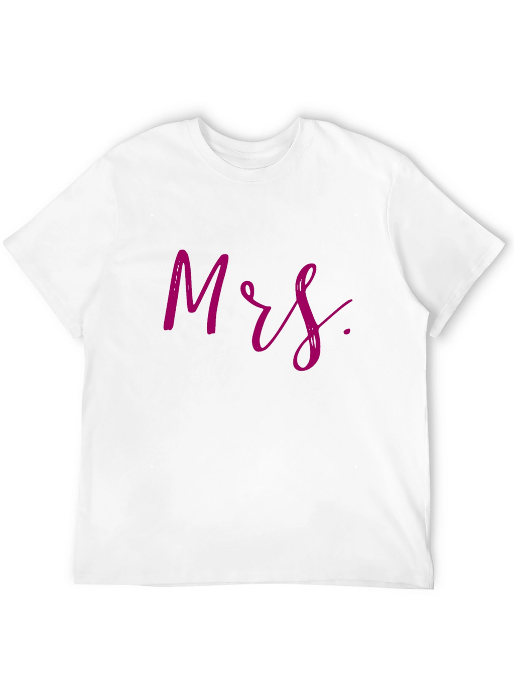 Mrs. Script Tee - Casual Comfort