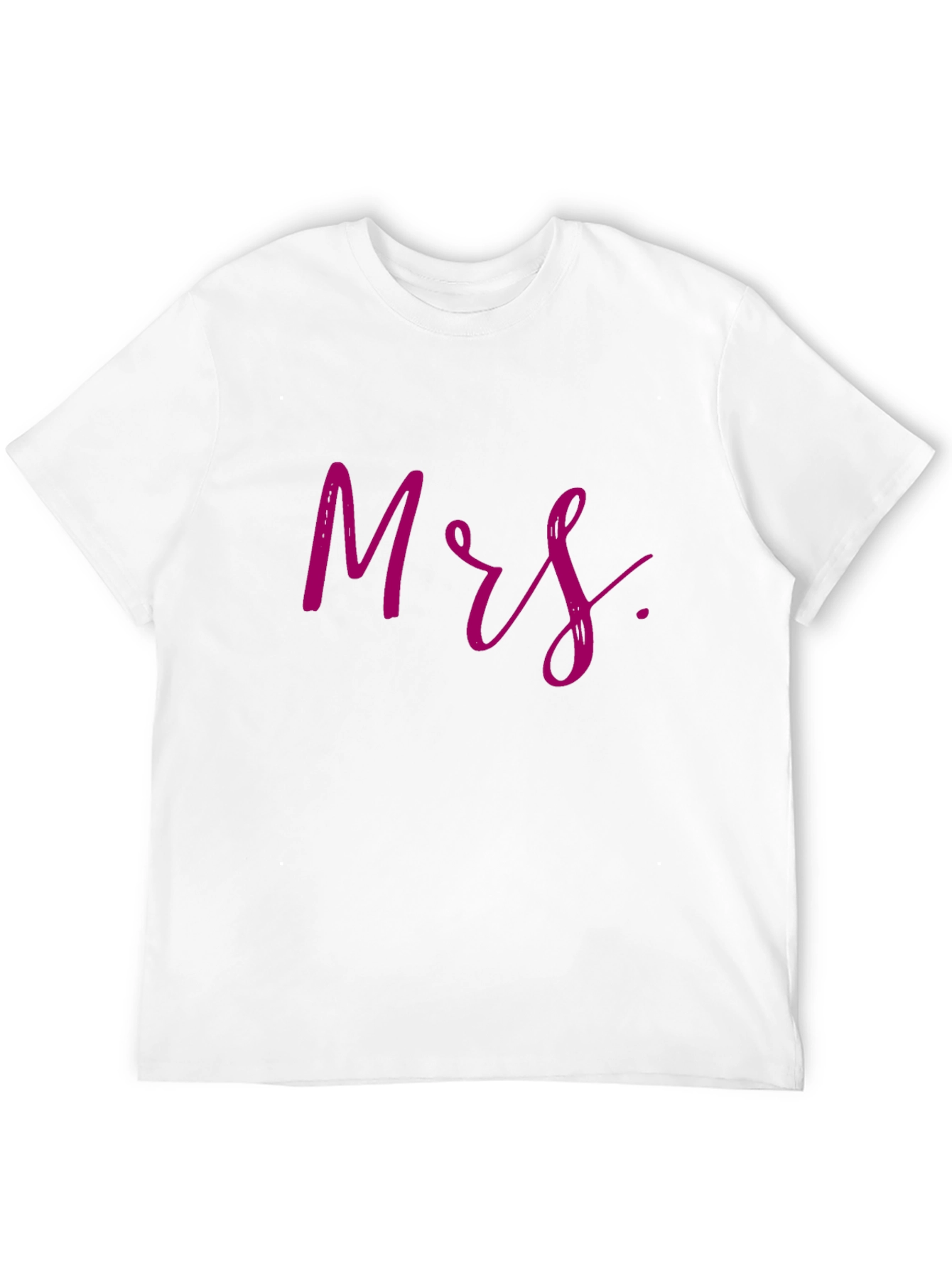 Mrs. Script Tee - Casual Comfort