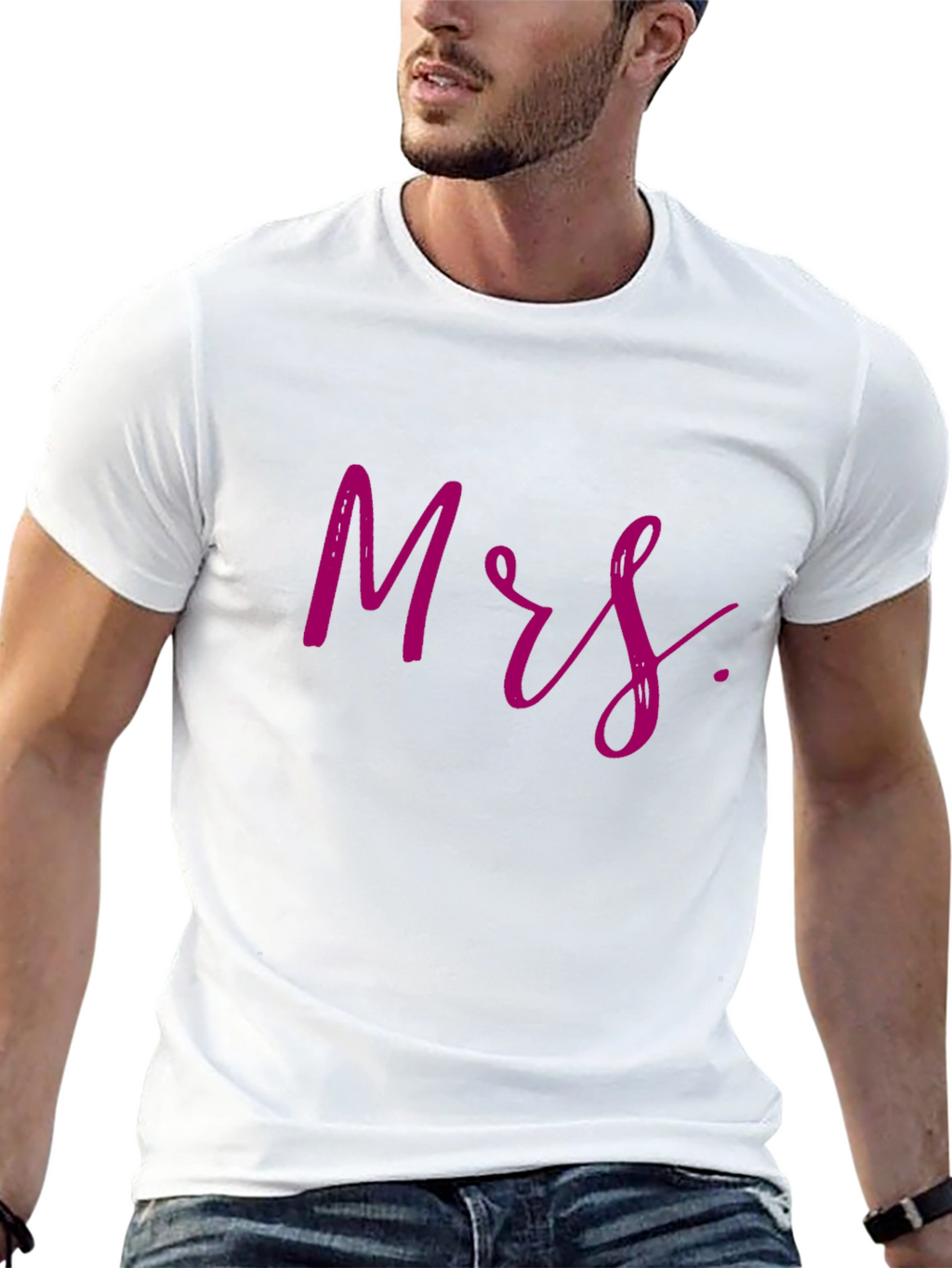 Mrs. Script Tee - Casual Comfort