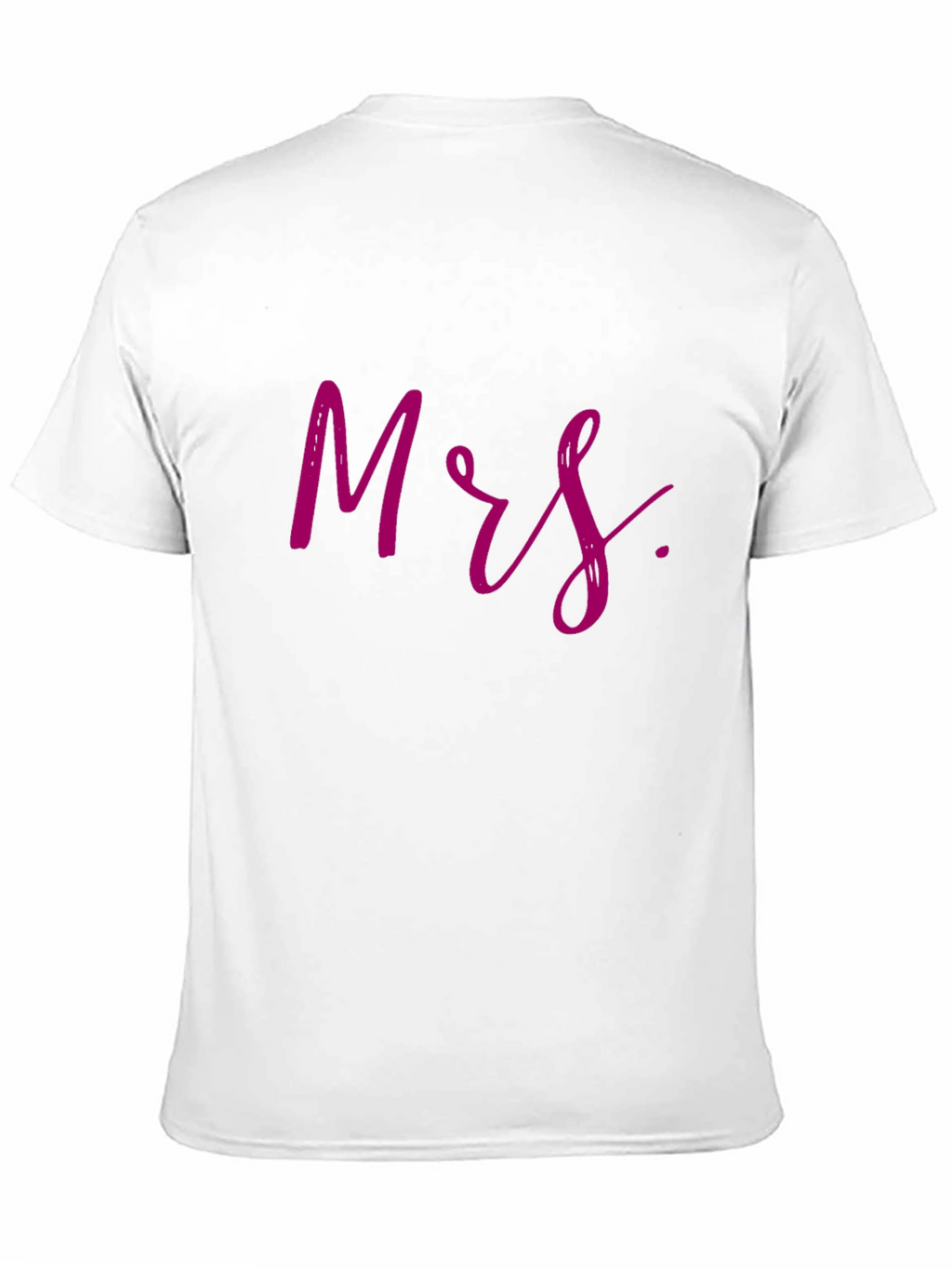 Mrs. Script Tee - Casual Comfort