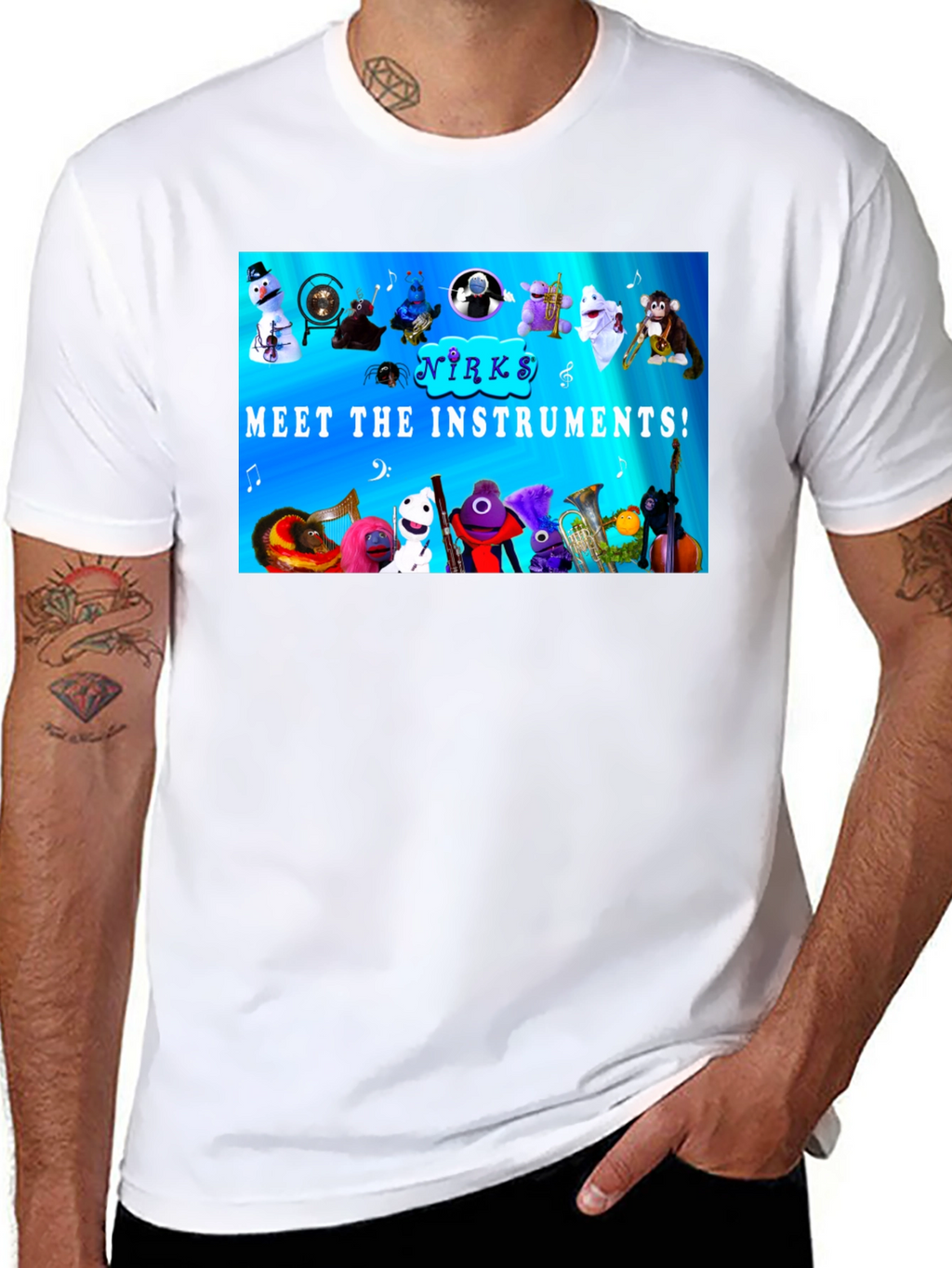 Meet the Instruments Black T-Shirt