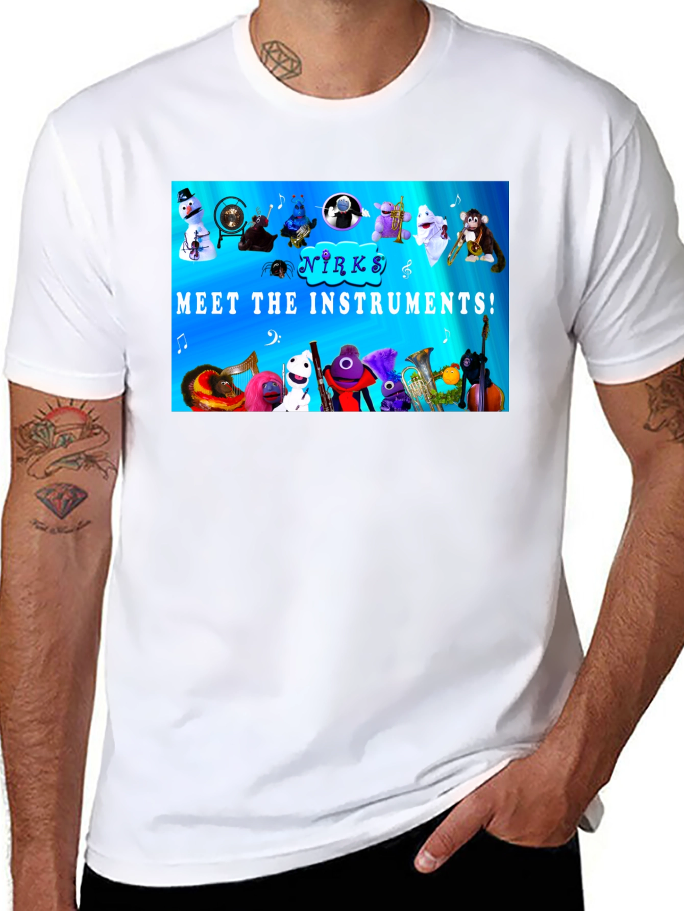 Meet the Instruments Black T-Shirt